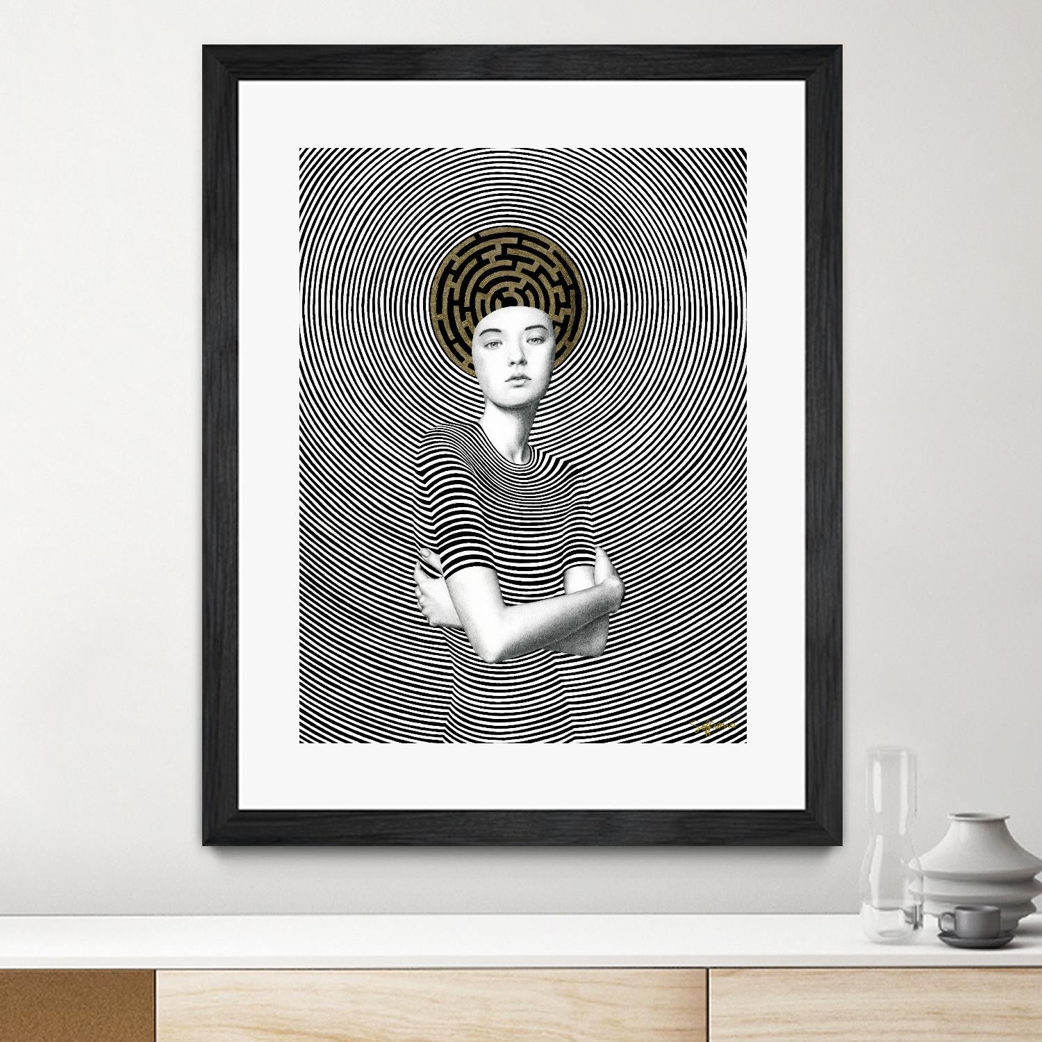 Odette by Sofia Bonati on GIANT ART - white men and women