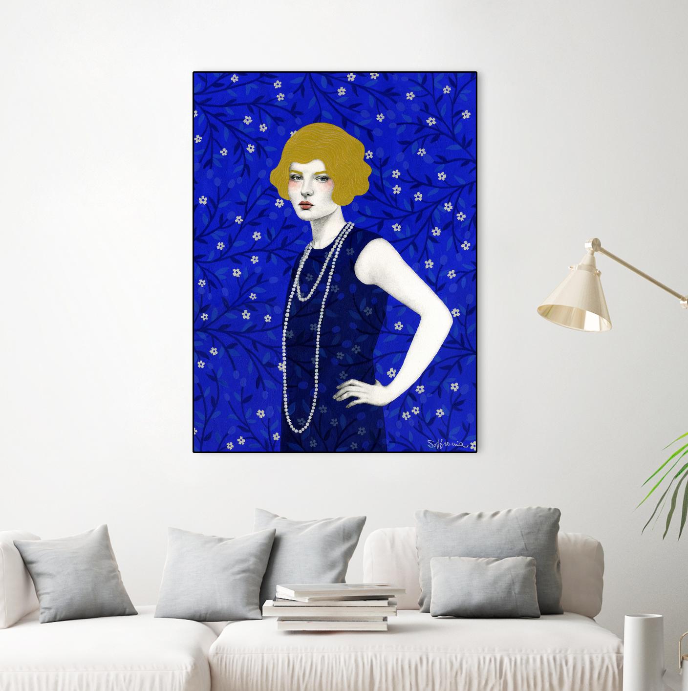 Zelda by Sofia Bonati on GIANT ART - yellow men and women