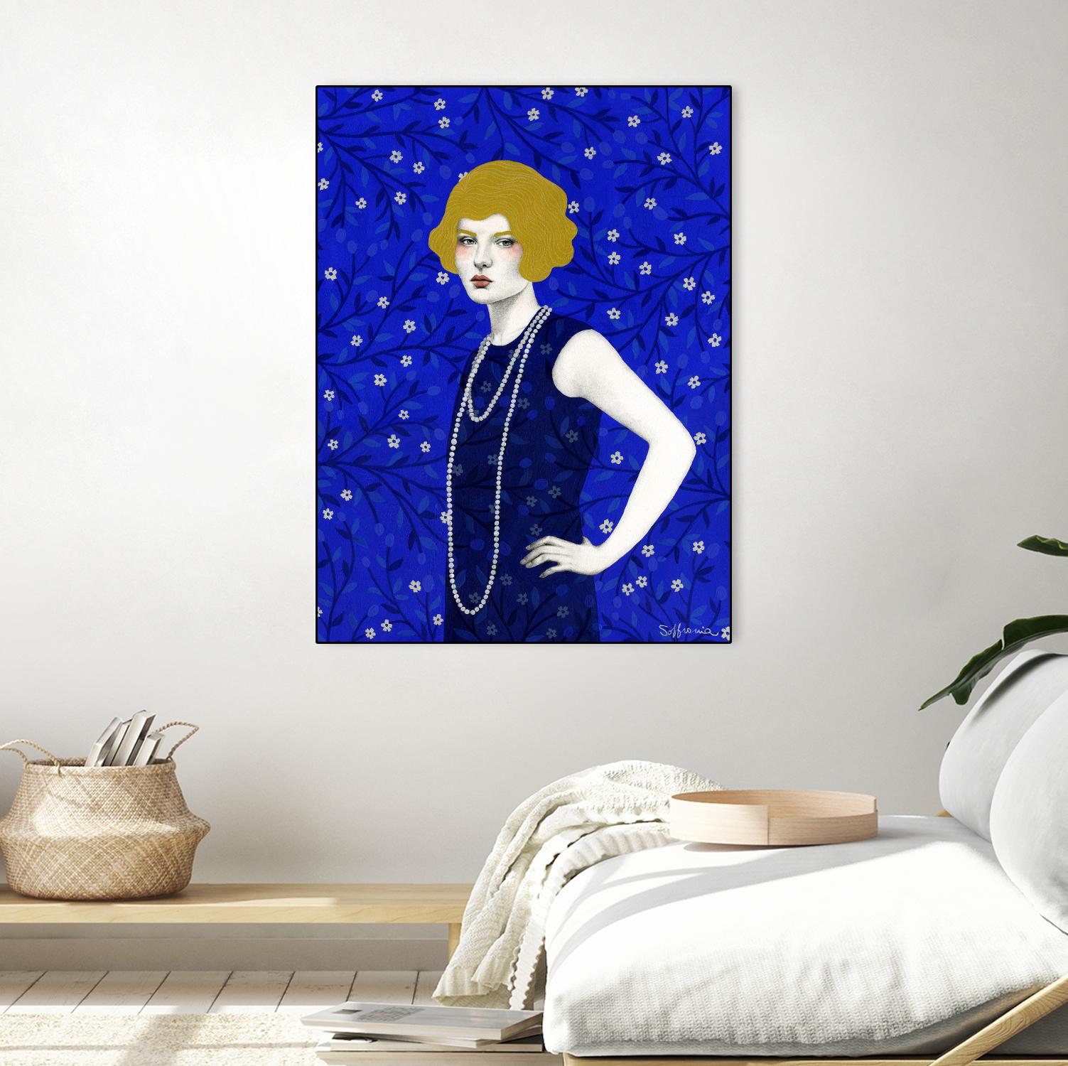 Zelda by Sofia Bonati on GIANT ART - yellow men and women