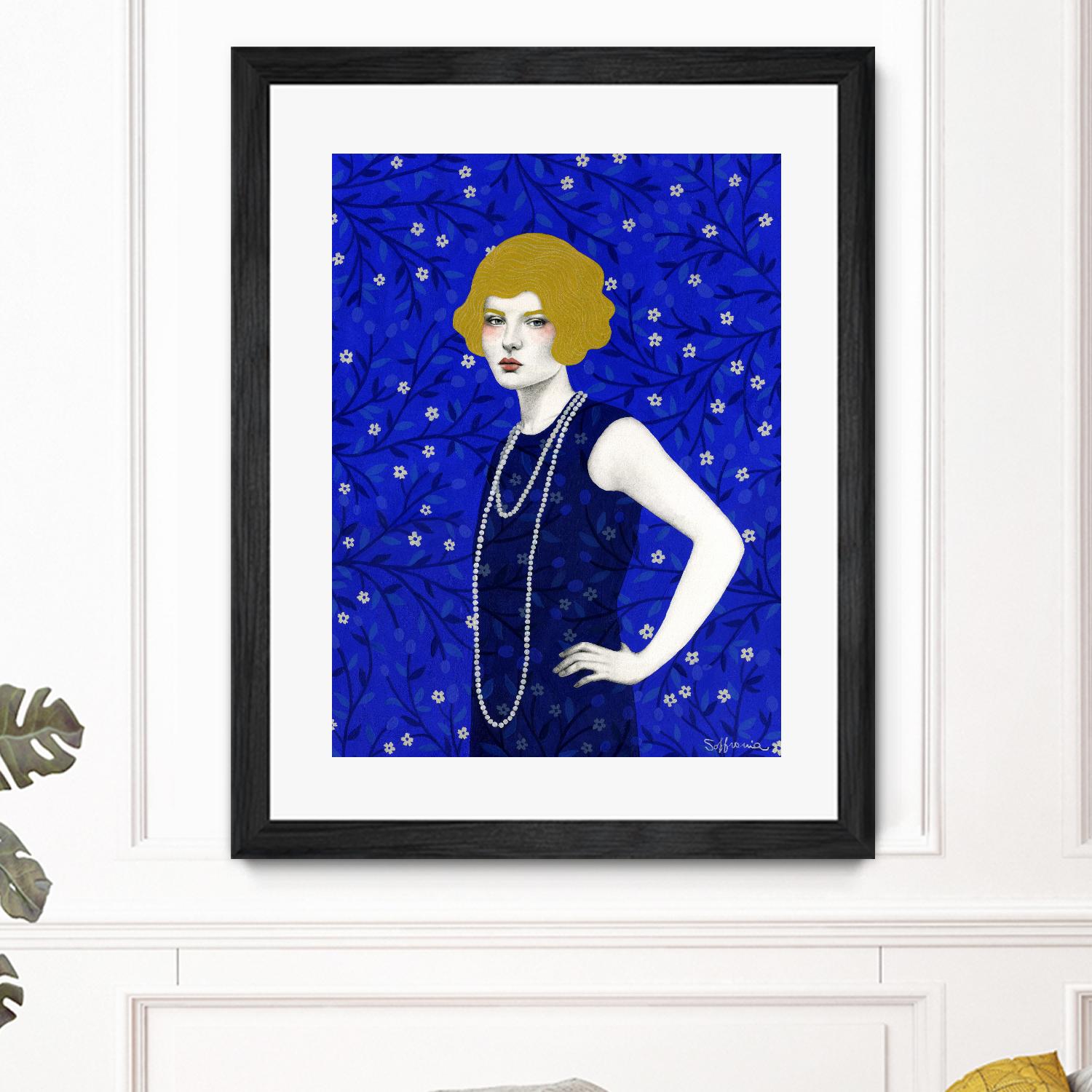 Zelda by Sofia Bonati on GIANT ART - yellow men and women