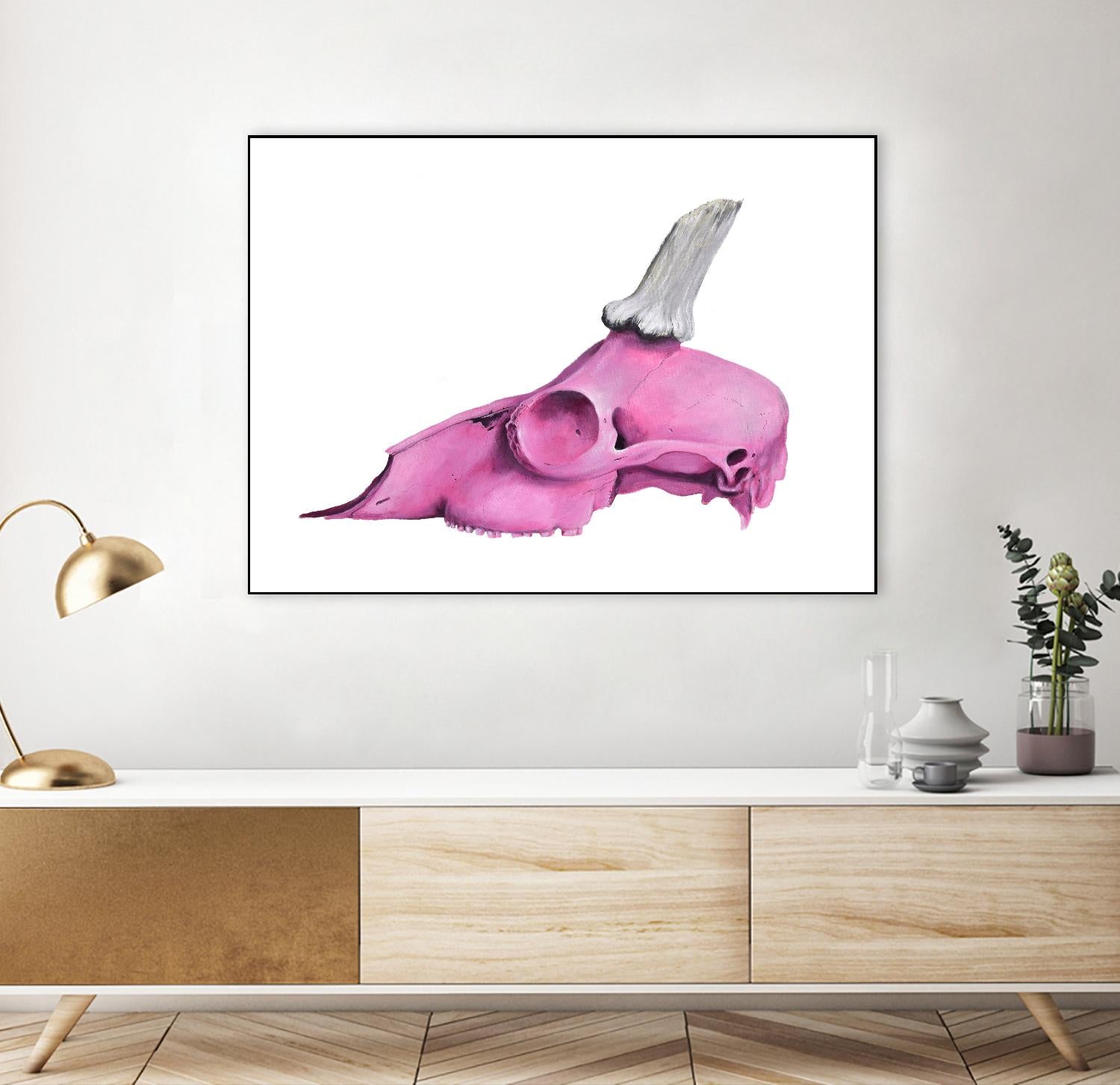 Pink Never Dies by Ruben Carrasco on GIANT ART - pink contemporary