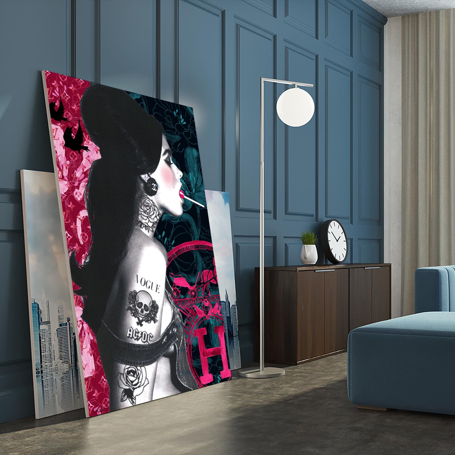 Lollipop Girl by Mercedes Lopez Charro on GIANT ART