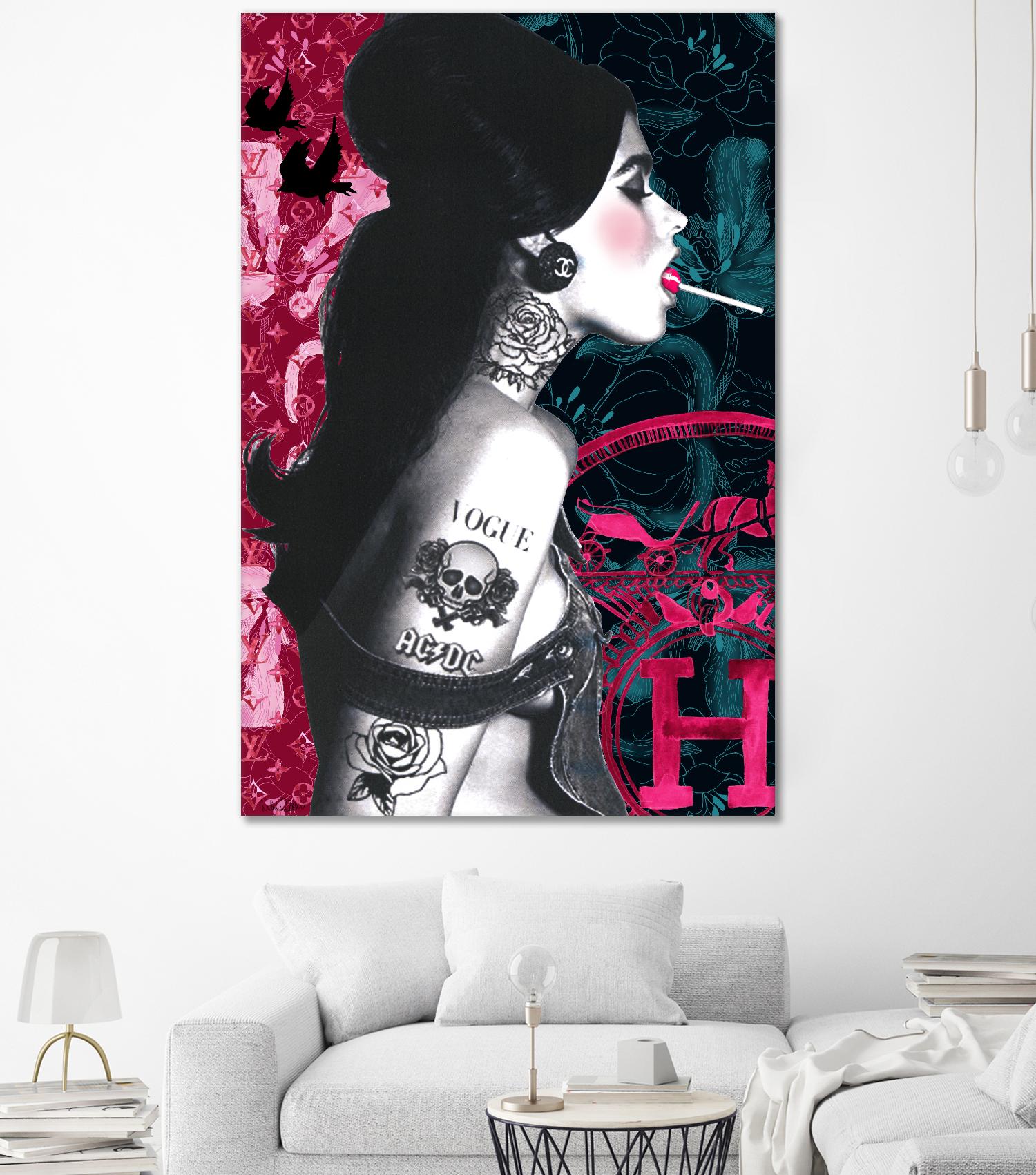 Lollipop Girl by Mercedes Lopez Charro on GIANT ART