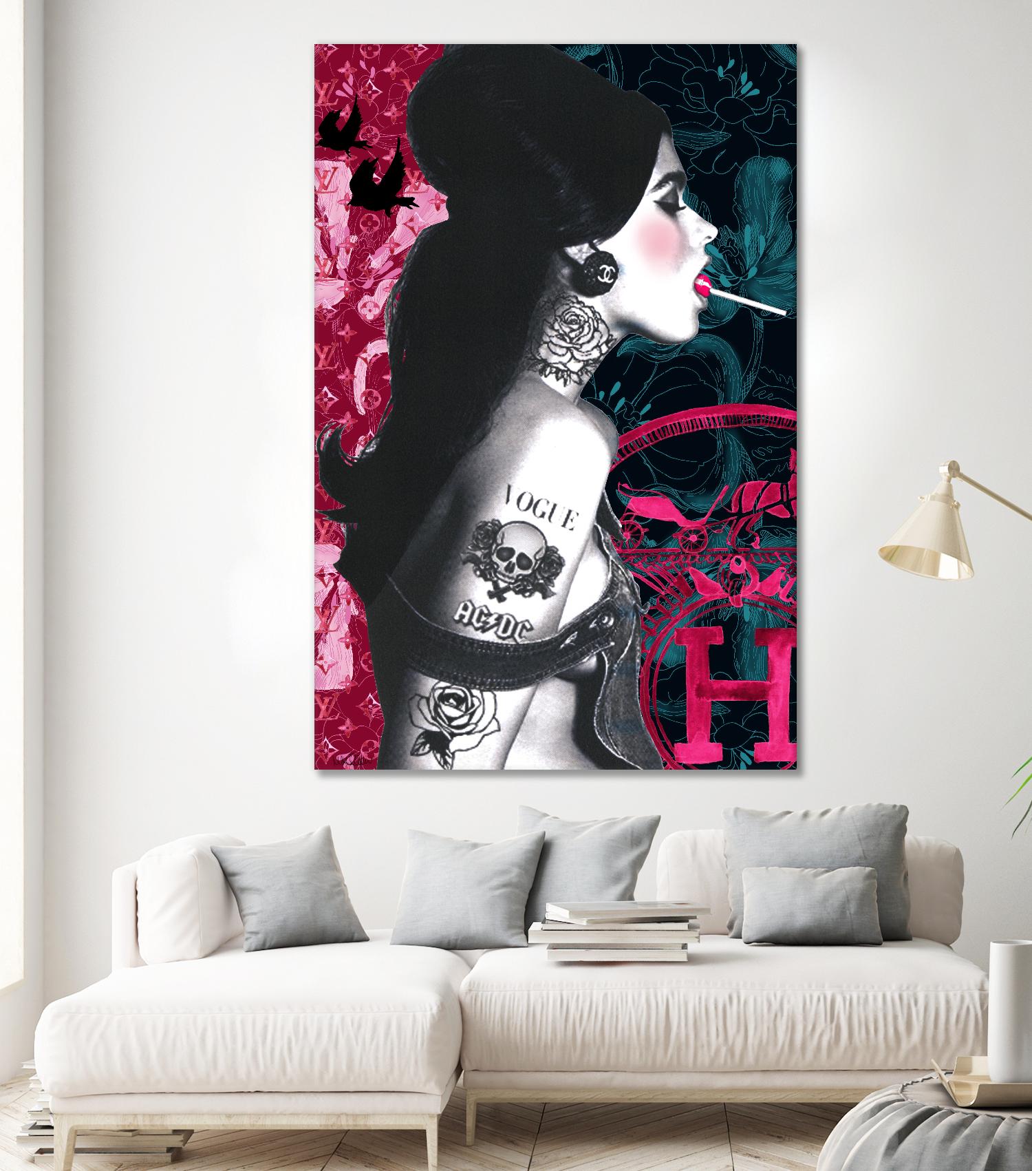 Lollipop Girl by Mercedes Lopez Charro on GIANT ART