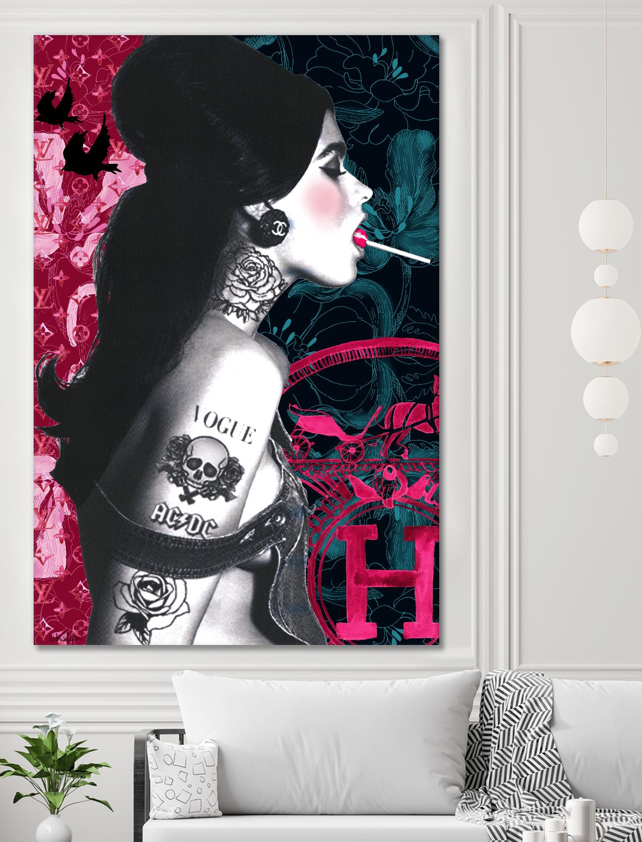 Lollipop Girl by Mercedes Lopez Charro on GIANT ART