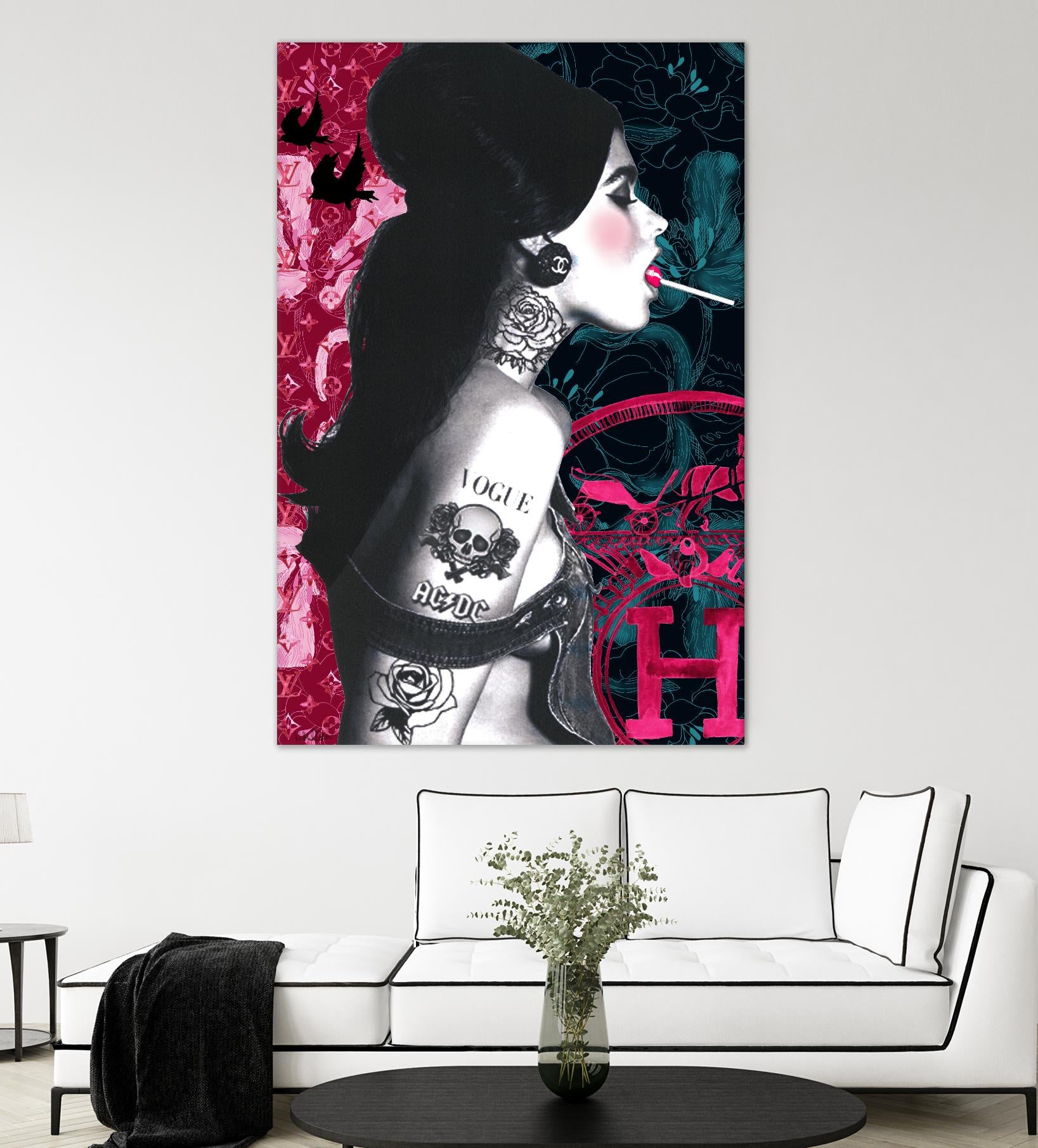 Lollipop Girl by Mercedes Lopez Charro on GIANT ART