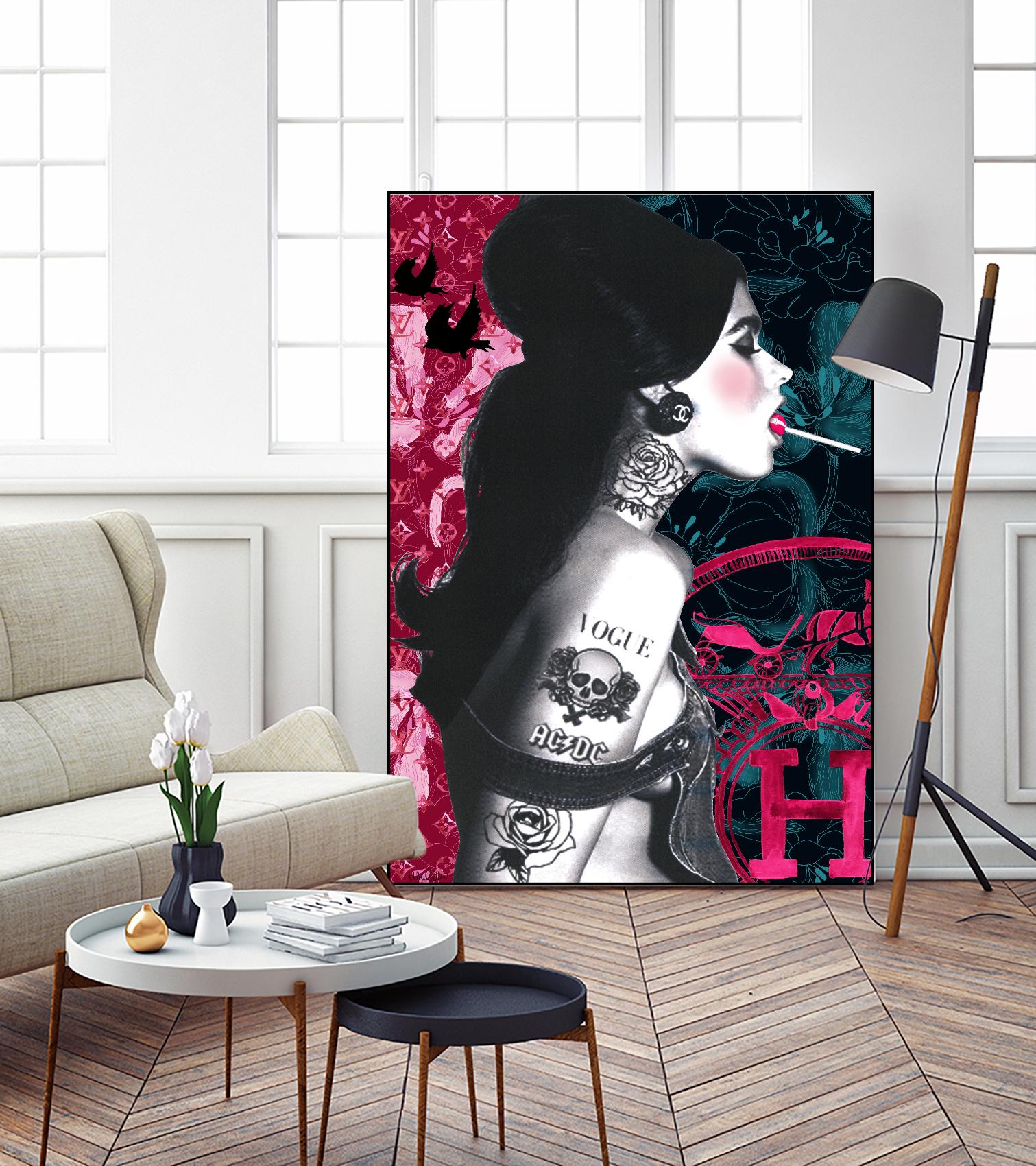 Lollipop Girl by Mercedes Lopez Charro on GIANT ART