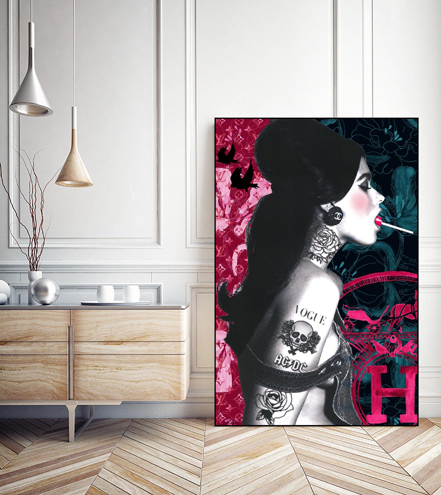 Lollipop Girl by Mercedes Lopez Charro on GIANT ART