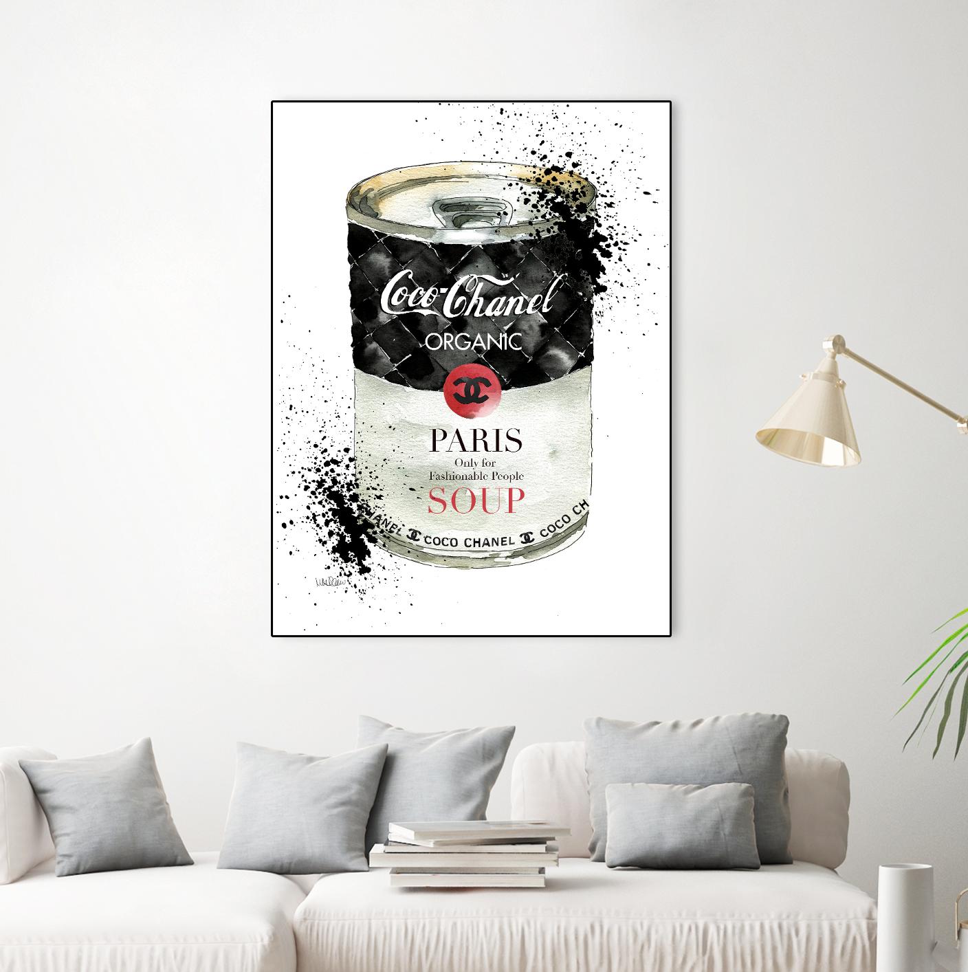 Fashion Soup by Mercedes Lopez Charro on GIANT ART