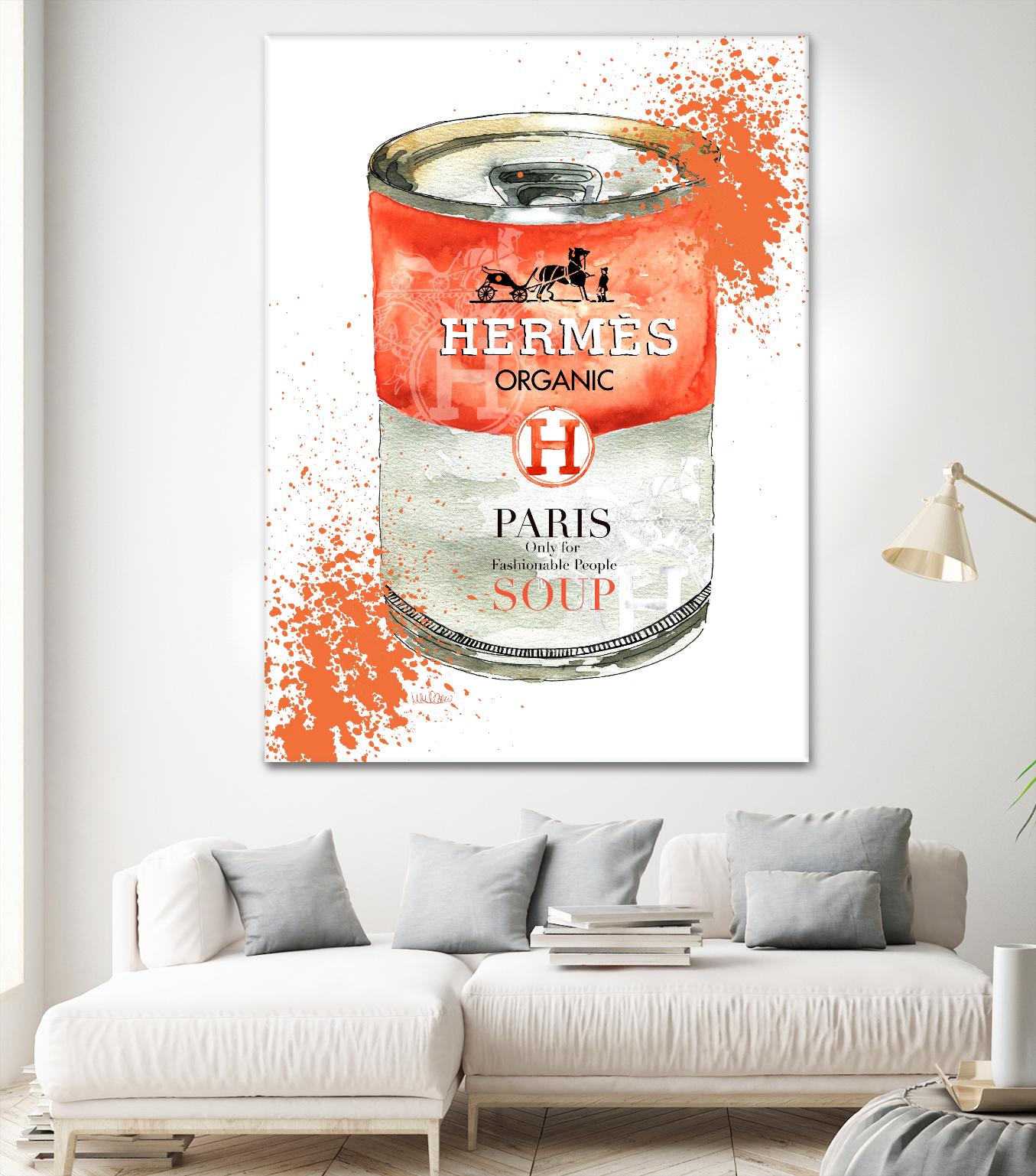 Hermes Soup by Mercedes Lopez Charro on GIANT ART