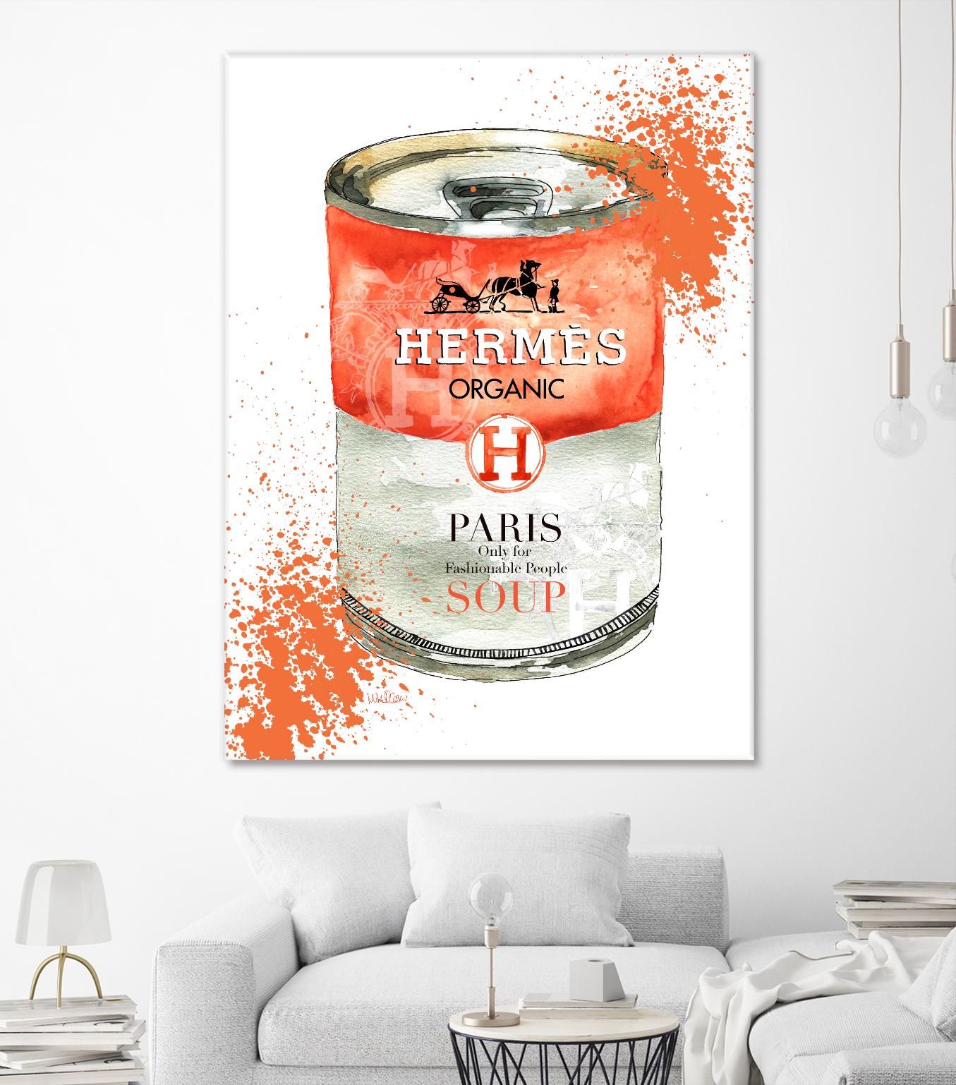 Hermes Soup by Mercedes Lopez Charro on GIANT ART