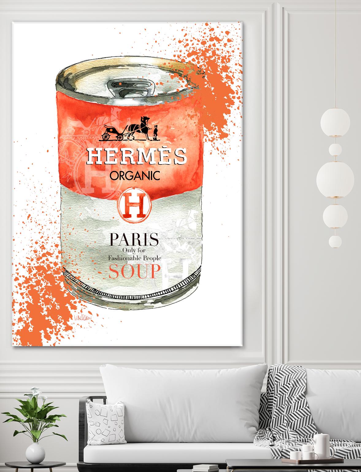 Hermes Soup by Mercedes Lopez Charro on GIANT ART