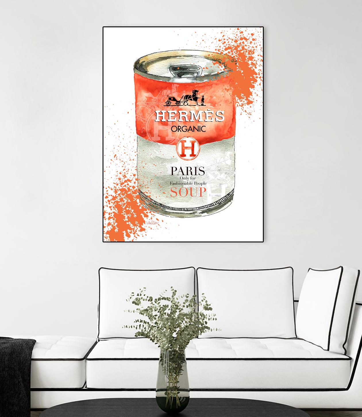 Hermes Soup by Mercedes Lopez Charro on GIANT ART