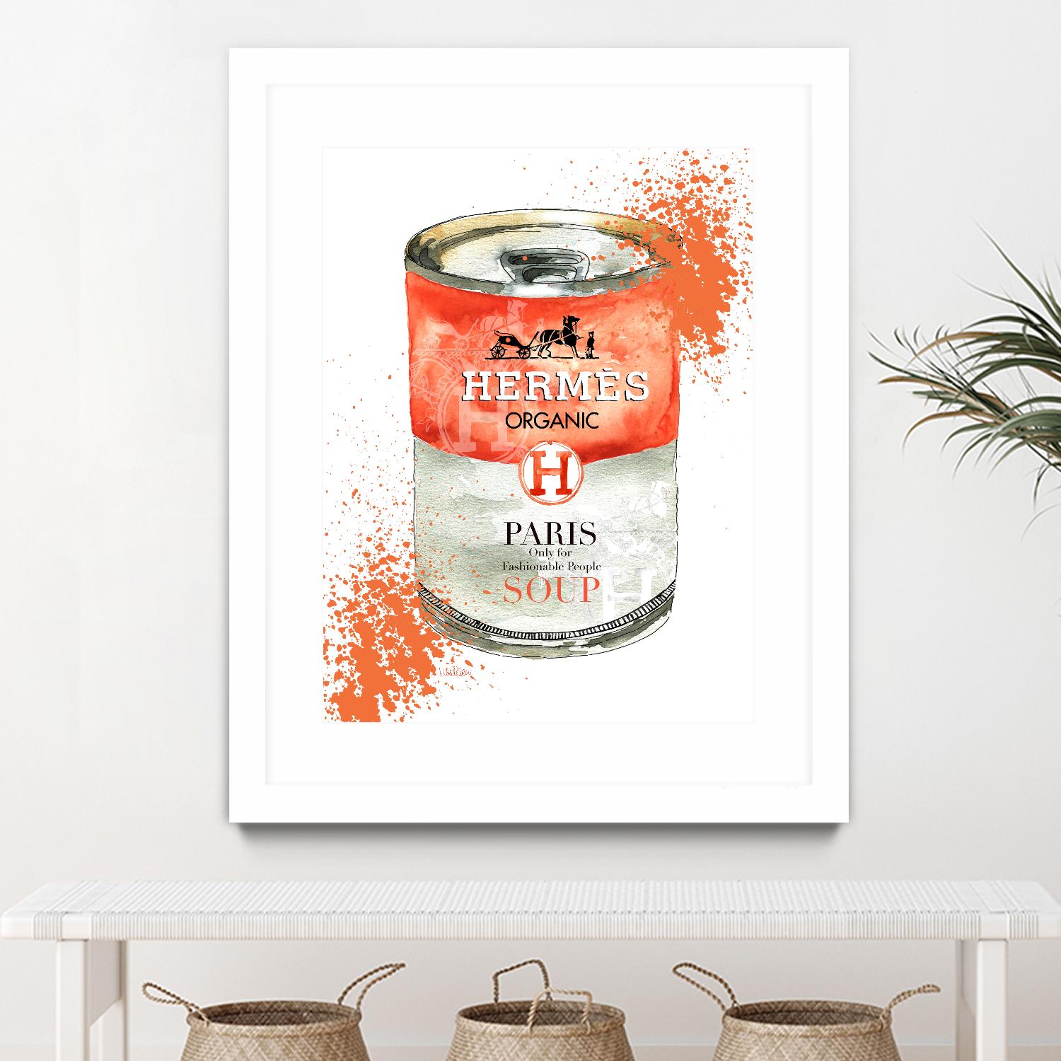 Hermes Soup by Mercedes Lopez Charro on GIANT ART