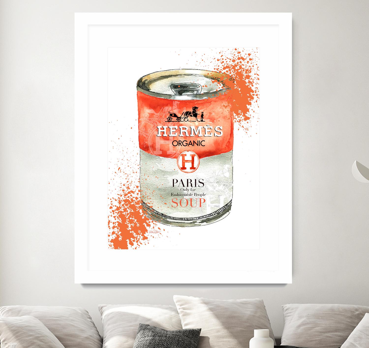 Hermes Soup by Mercedes Lopez Charro on GIANT ART