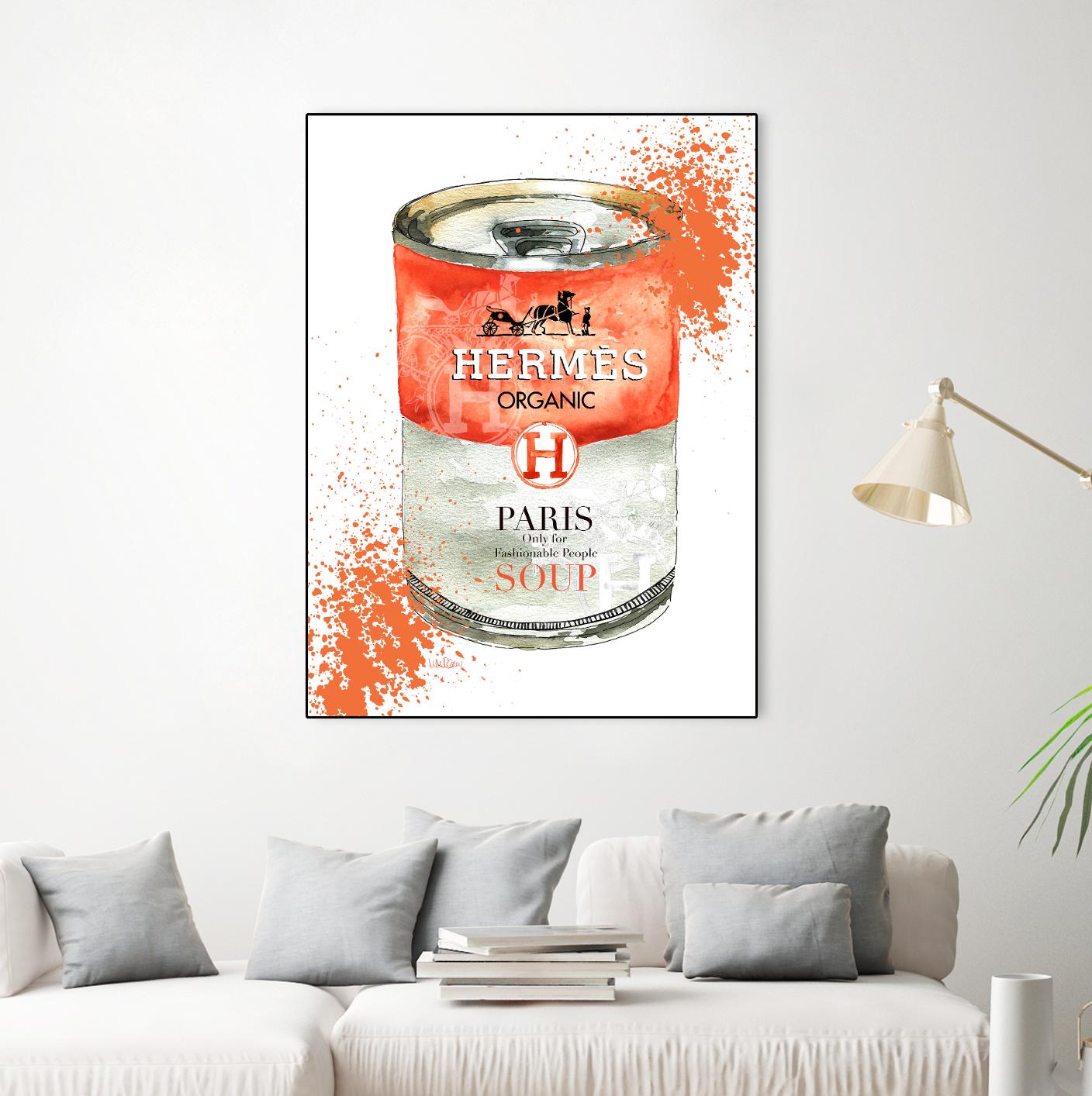 Hermes Soup by Mercedes Lopez Charro on GIANT ART