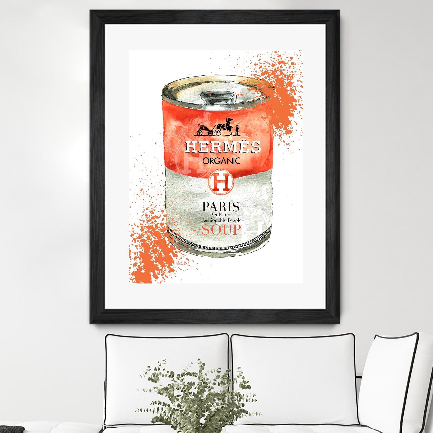 Hermes Soup by Mercedes Lopez Charro on GIANT ART