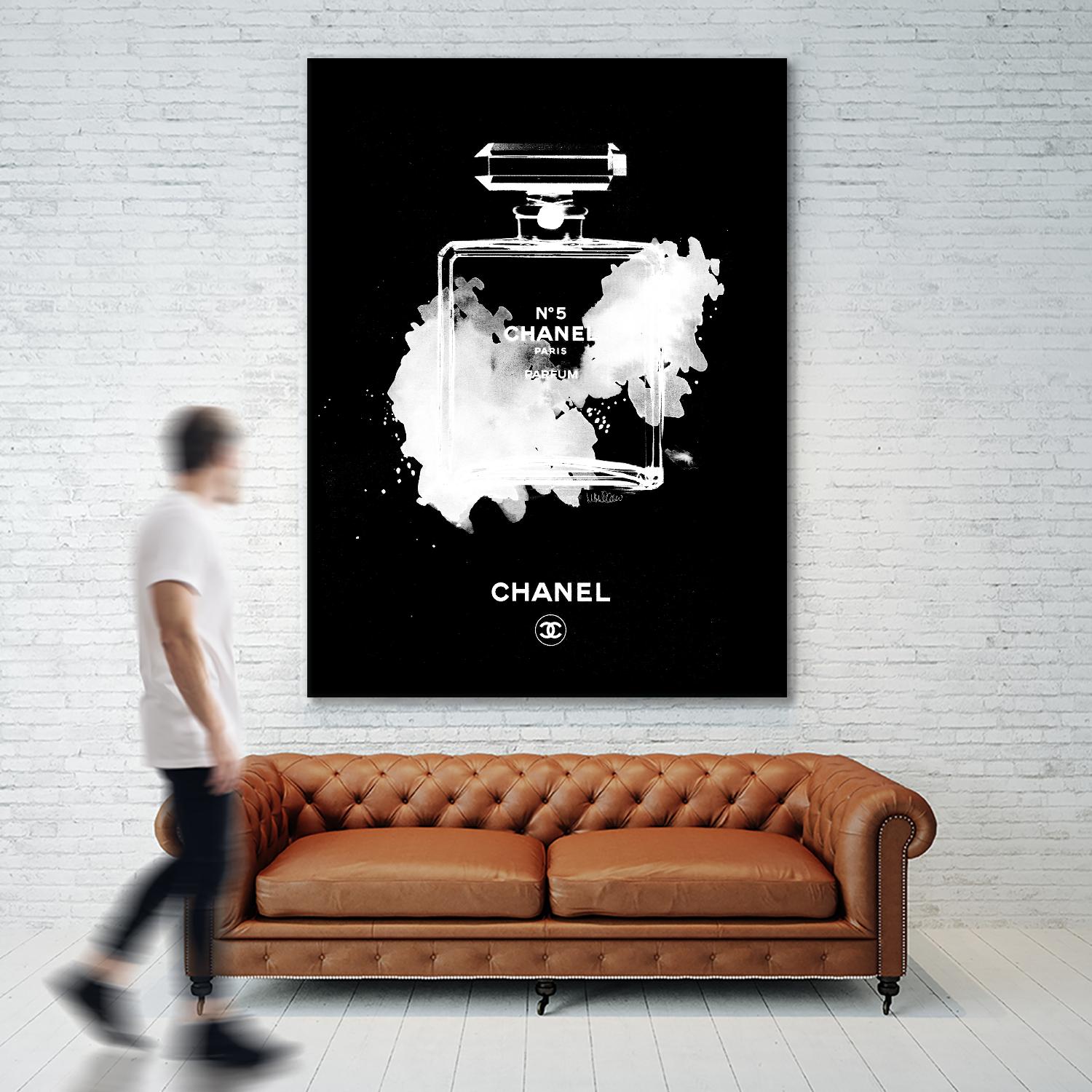 Chanel Bottle Invert by Mercedes Lopez Charro on GIANT ART