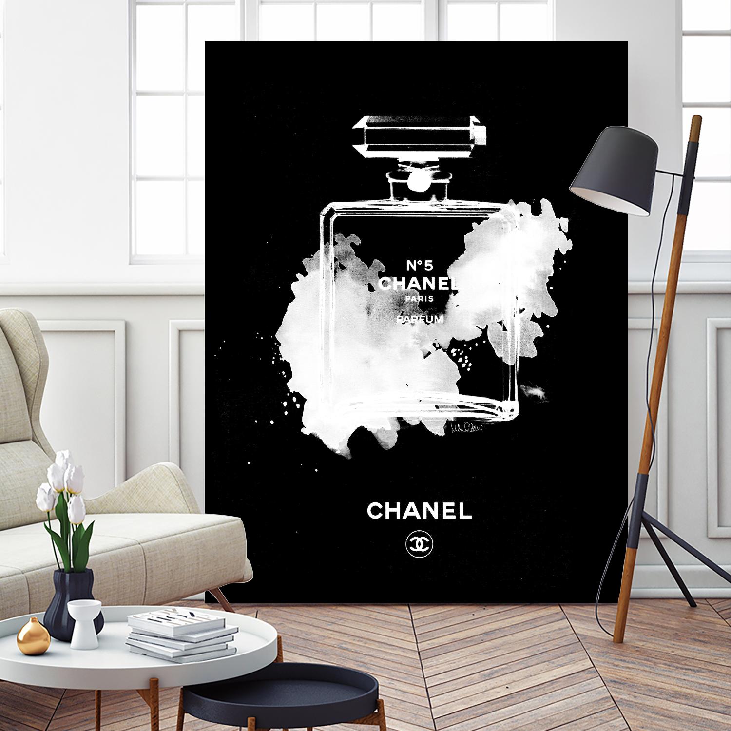 Chanel Bottle Invert by Mercedes Lopez Charro on GIANT ART