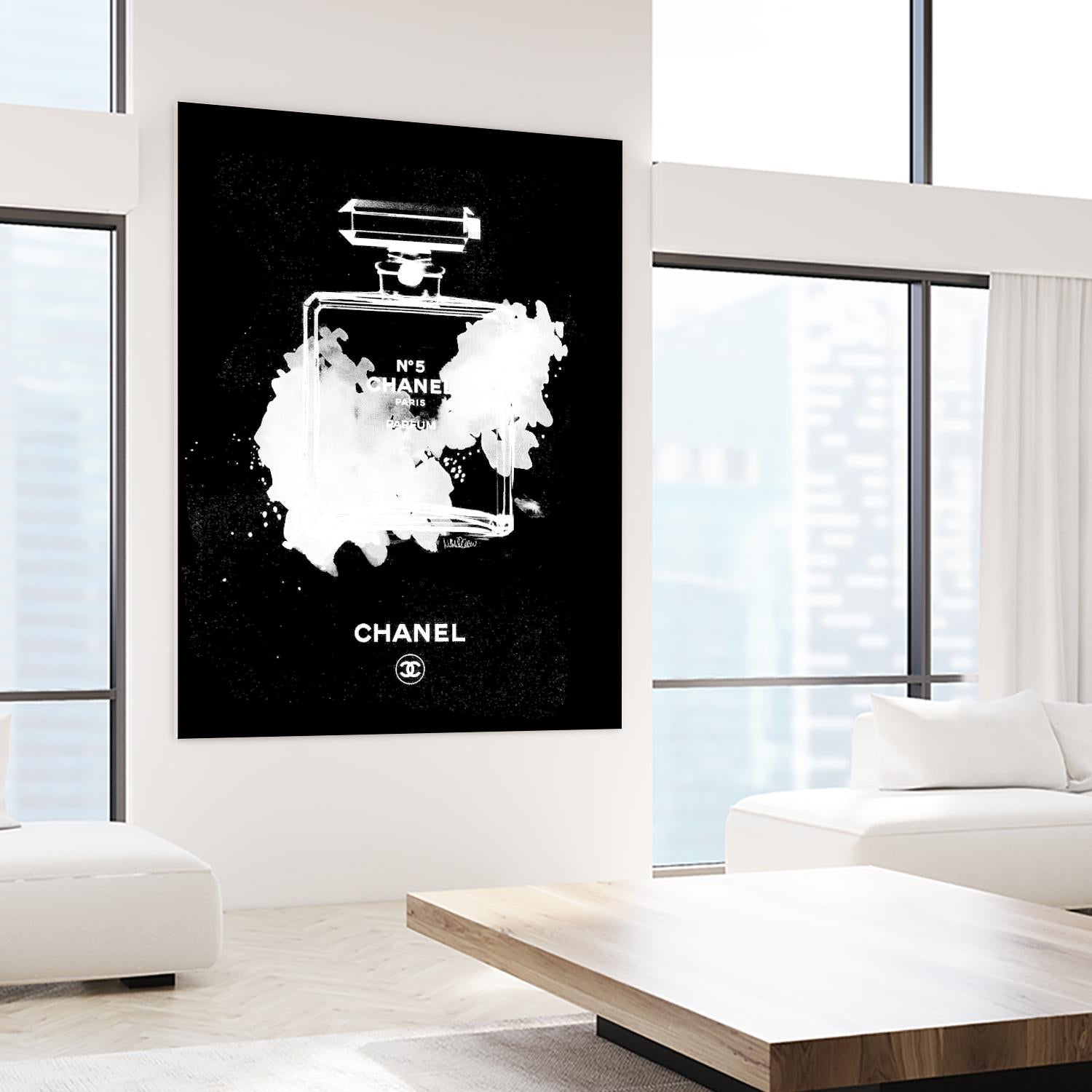 Chanel Bottle Invert by Mercedes Lopez Charro on GIANT ART