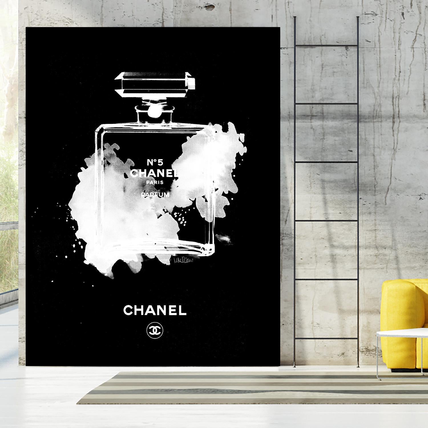 Chanel Bottle Invert by Mercedes Lopez Charro on GIANT ART