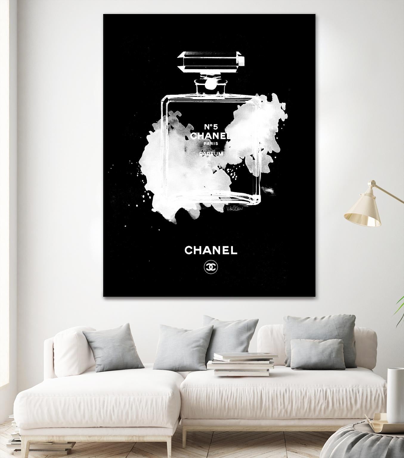 Chanel Bottle Invert by Mercedes Lopez Charro on GIANT ART