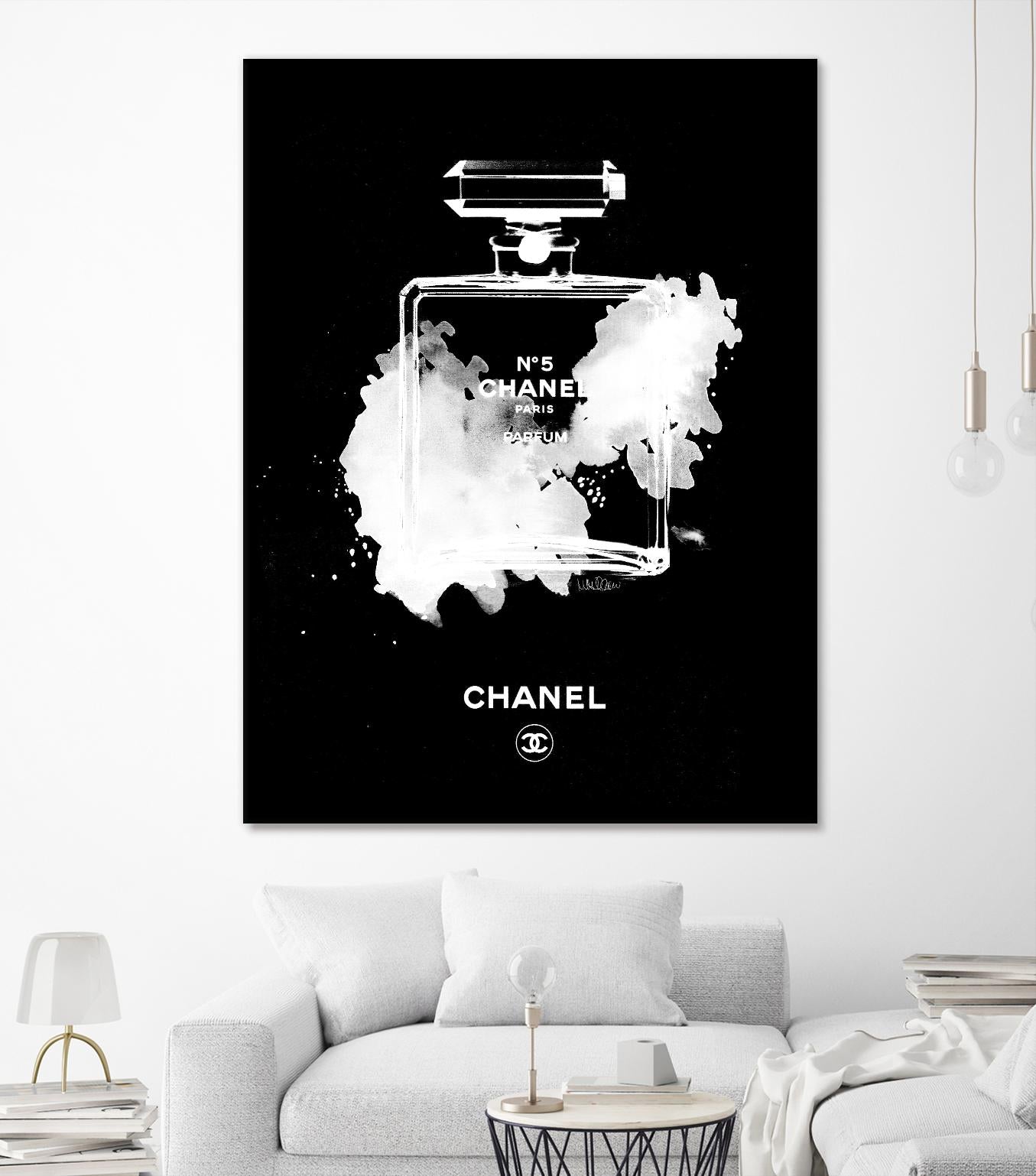 Chanel Bottle Invert by Mercedes Lopez Charro on GIANT ART
