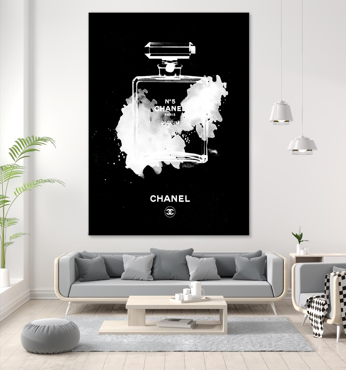Chanel Bottle Invert by Mercedes Lopez Charro on GIANT ART