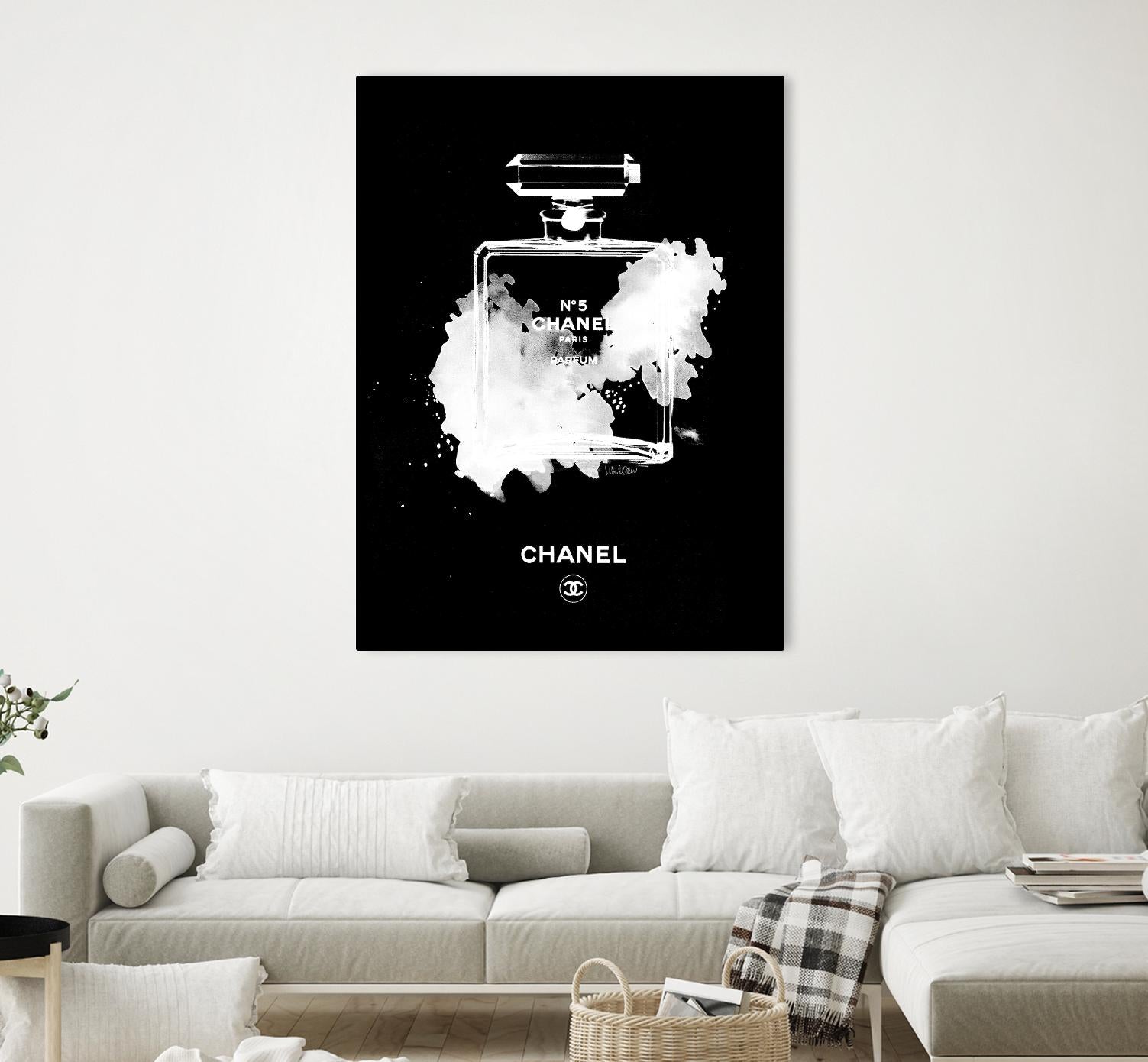 Chanel Bottle Invert by Mercedes Lopez Charro on GIANT ART
