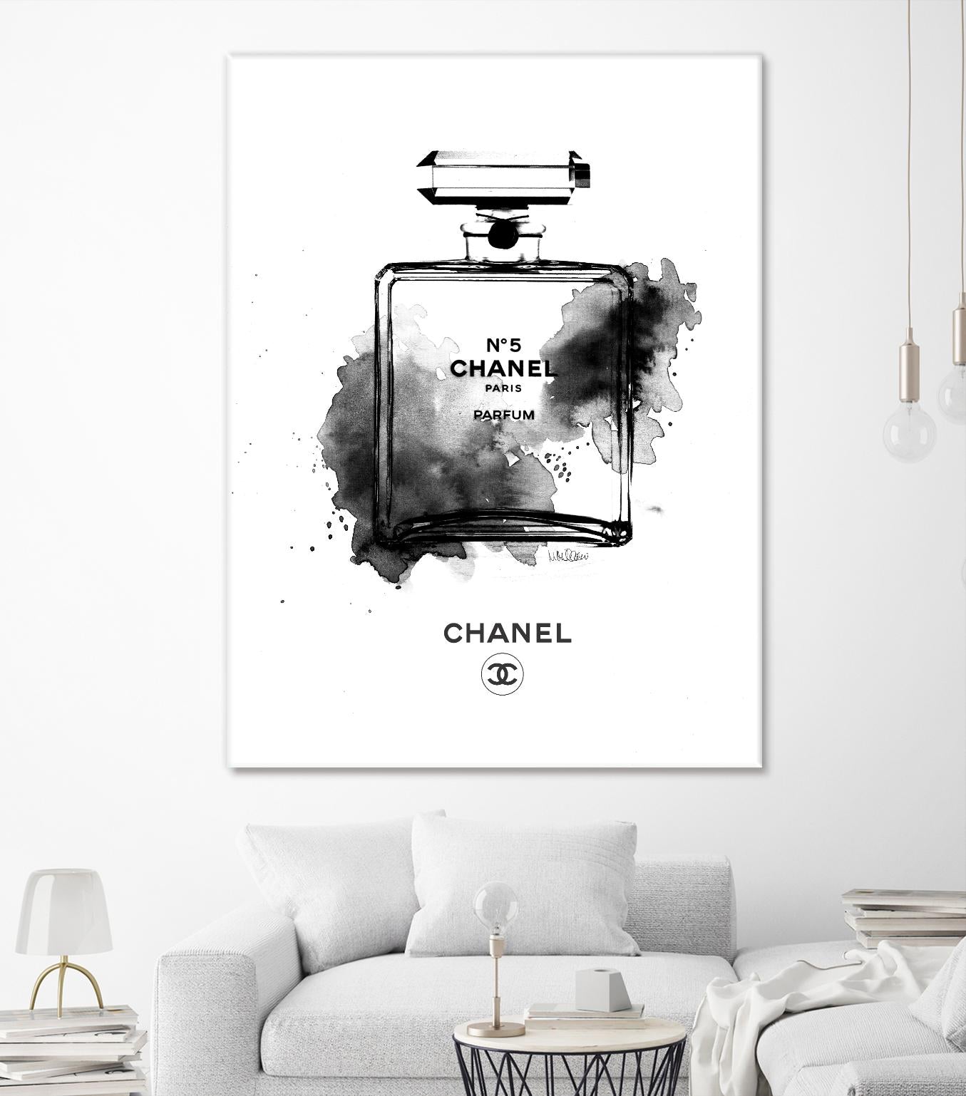 Chanel B & W by Mercedes Lopez Charro on GIANT ART