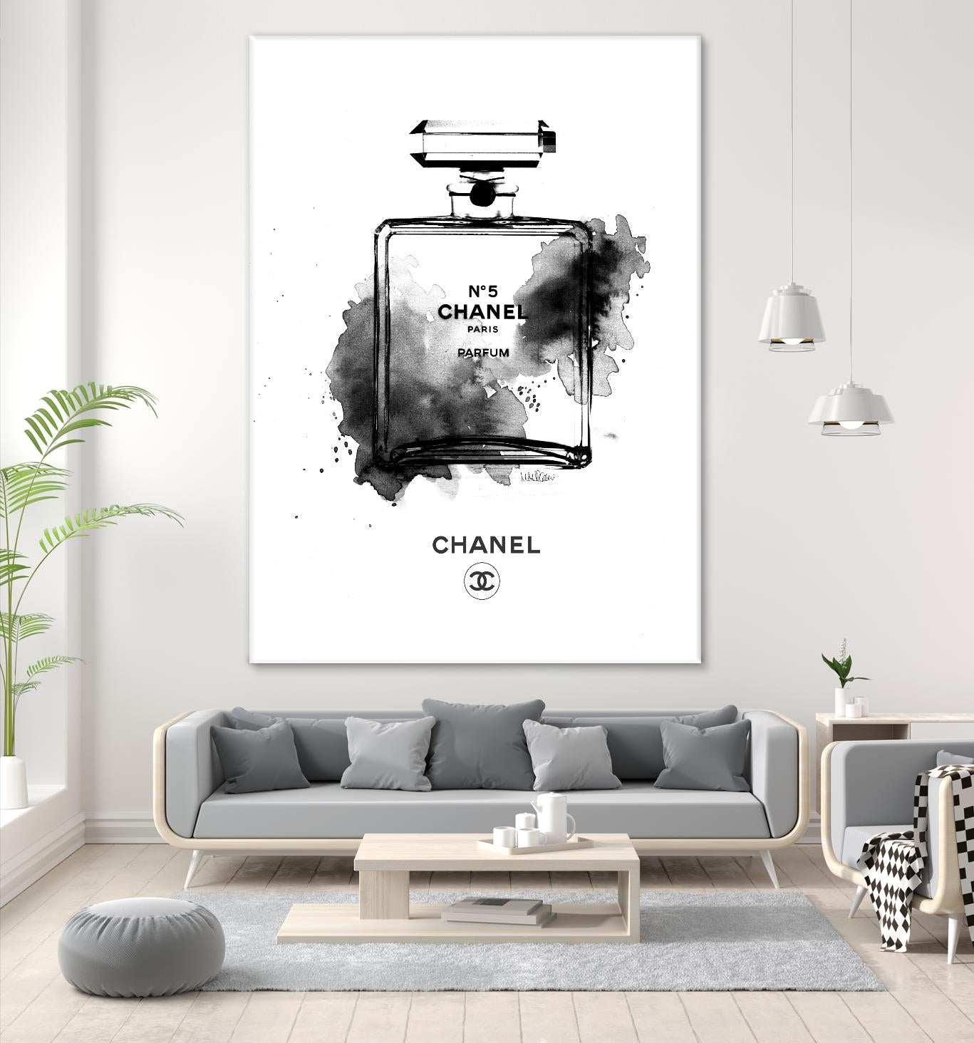 Chanel B & W by Mercedes Lopez Charro on GIANT ART