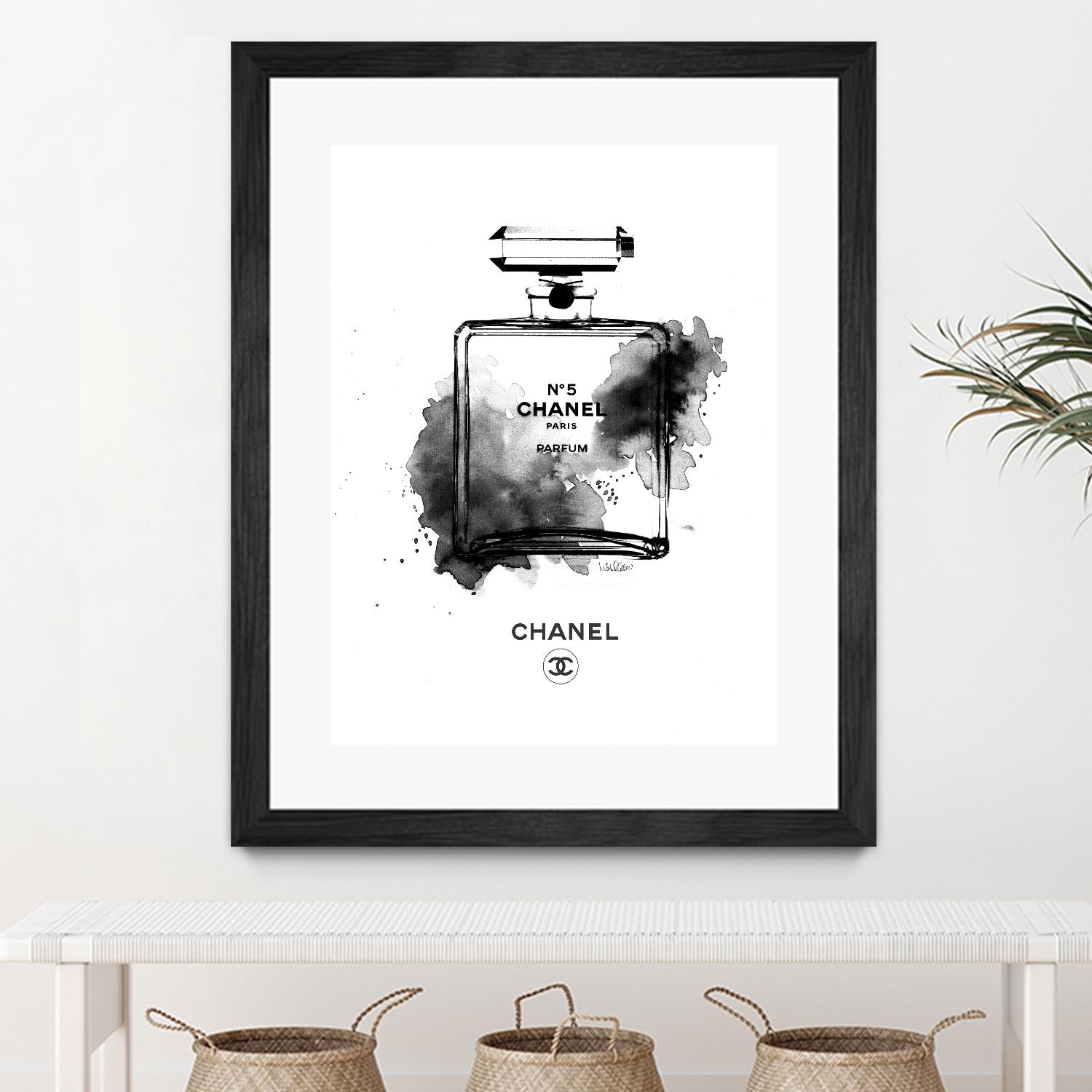 Chanel B & W by Mercedes Lopez Charro on GIANT ART