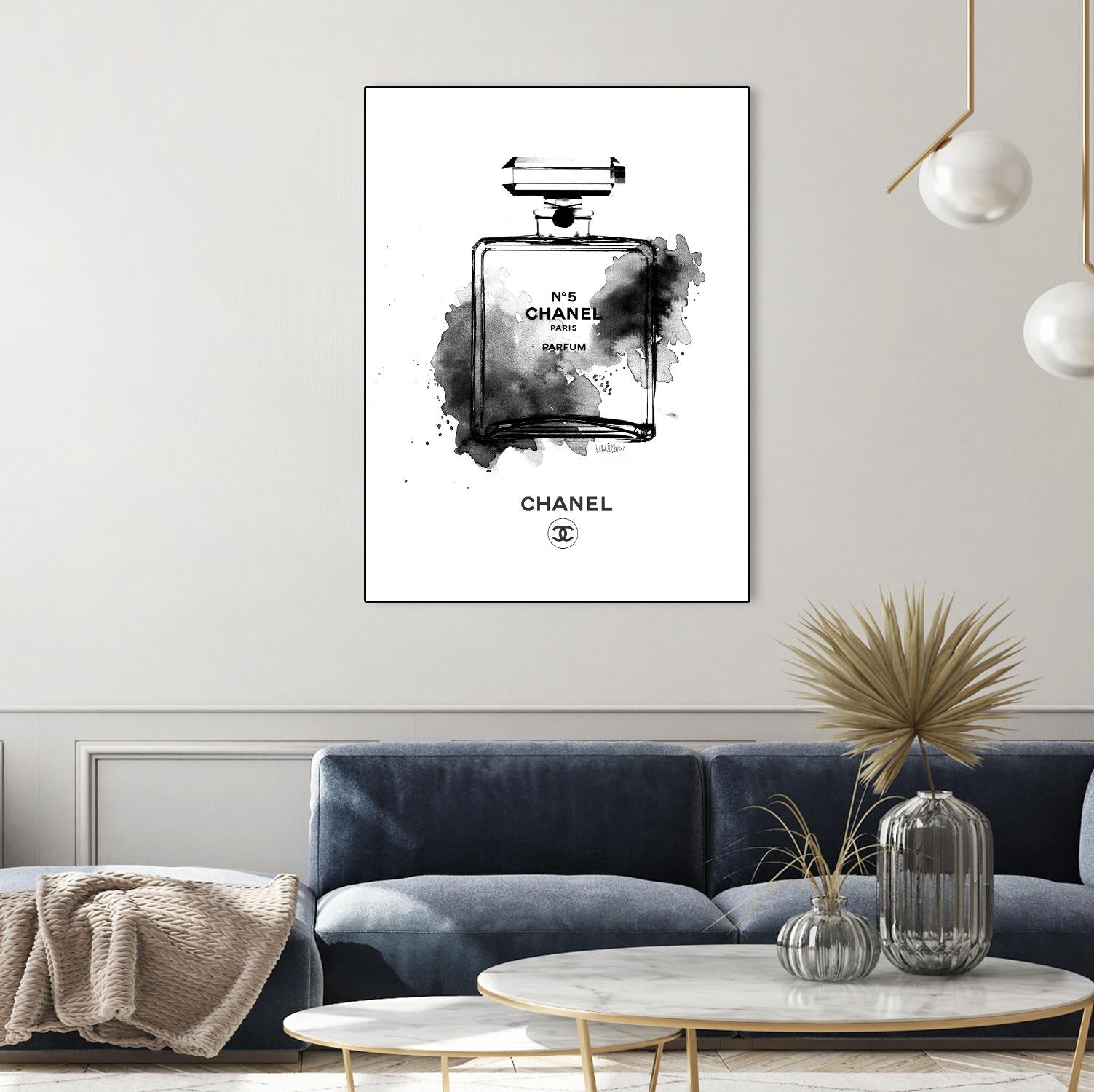 Chanel B & W by Mercedes Lopez Charro on GIANT ART