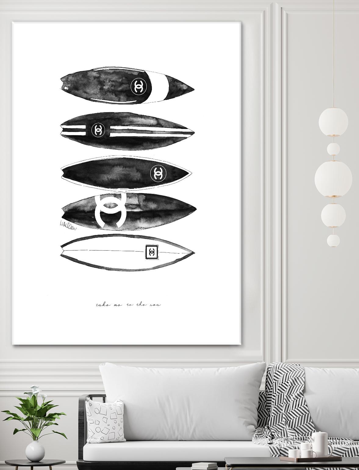 Surf Portrait by Mercedes Lopez Charro on GIANT ART