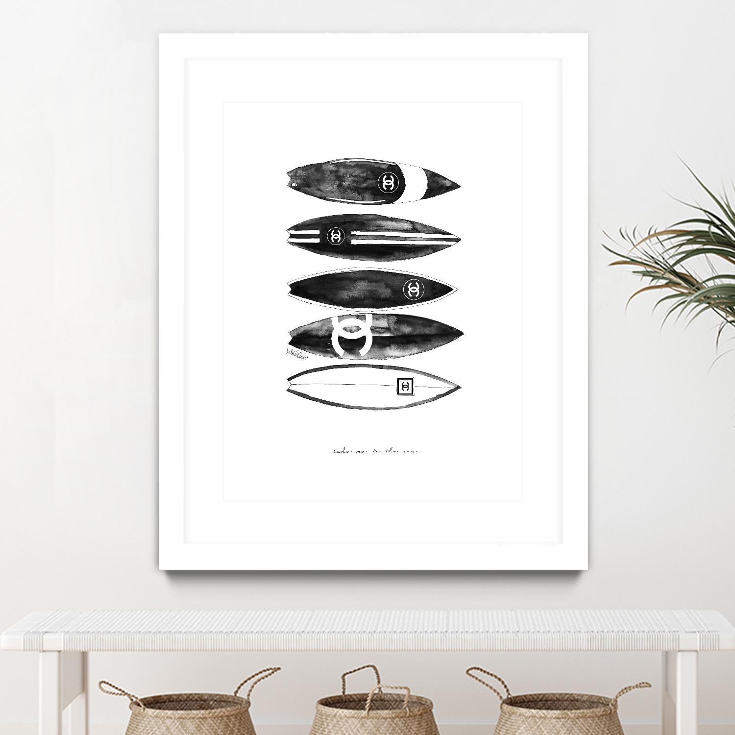 Surf Portrait by Mercedes Lopez Charro on GIANT ART