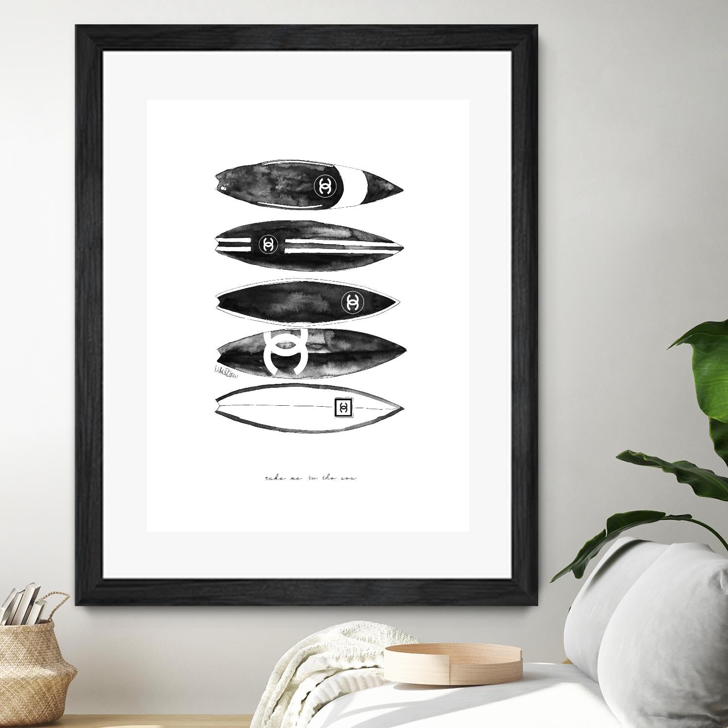 Surf Portrait by Mercedes Lopez Charro on GIANT ART