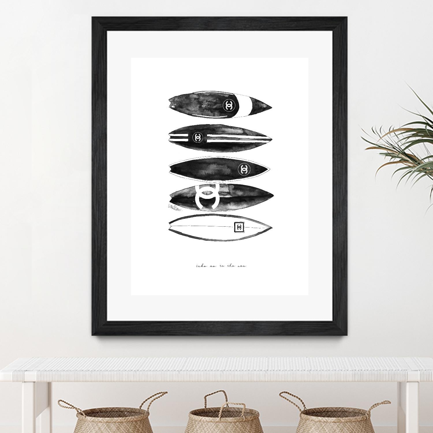 Surf Portrait by Mercedes Lopez Charro on GIANT ART