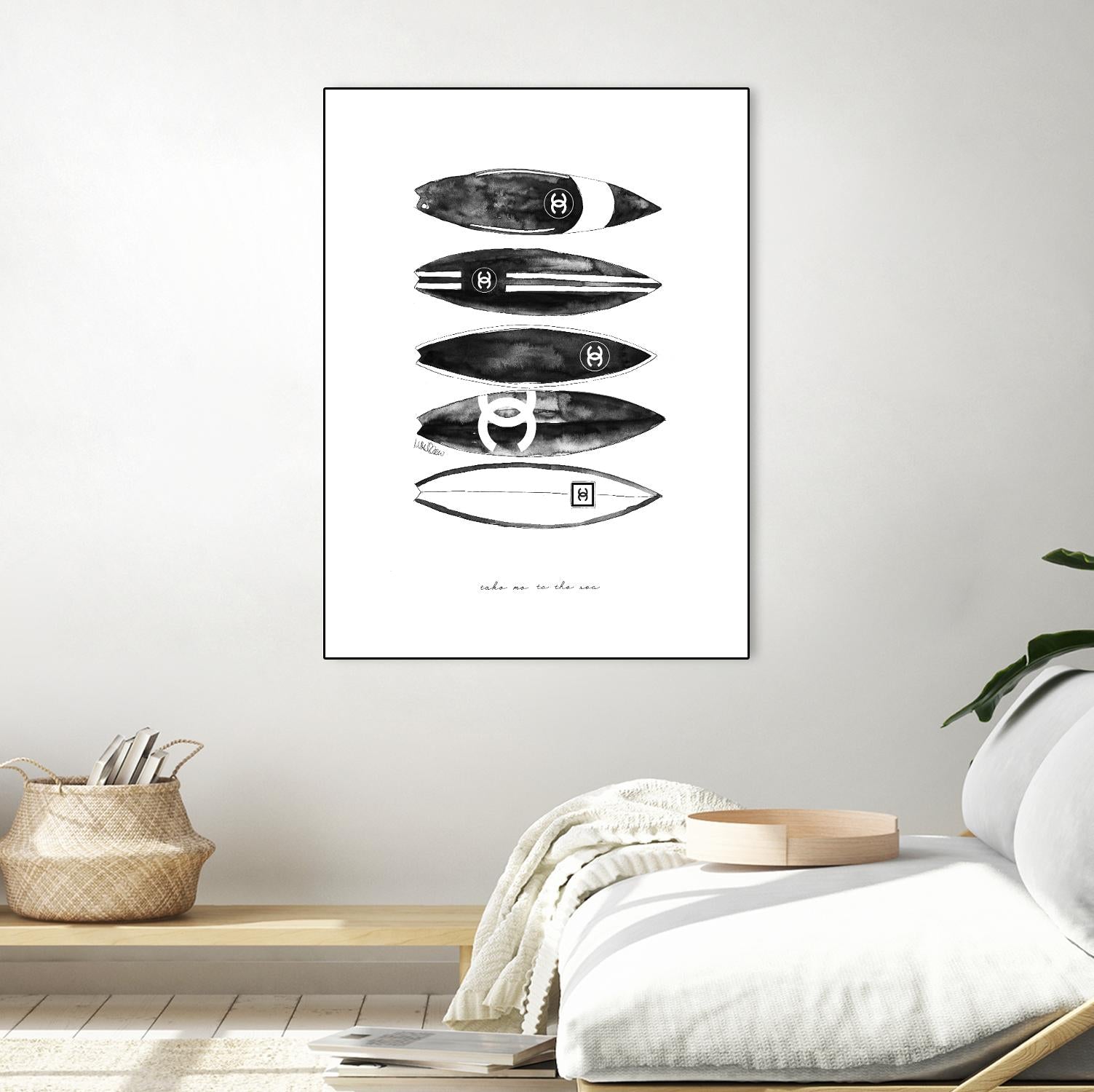 Surf Portrait by Mercedes Lopez Charro on GIANT ART