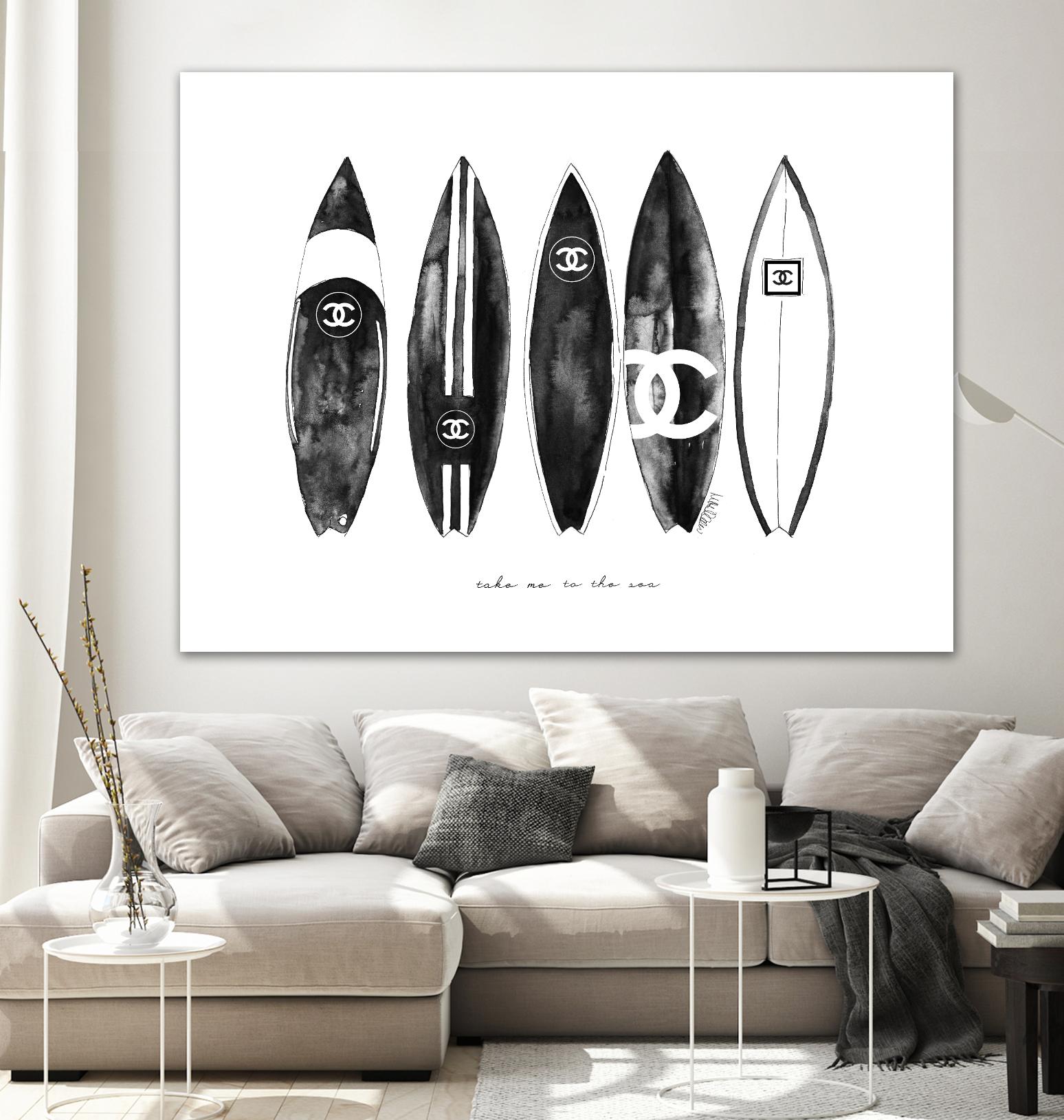 Surf Landscape by Mercedes Lopez Charro on GIANT ART