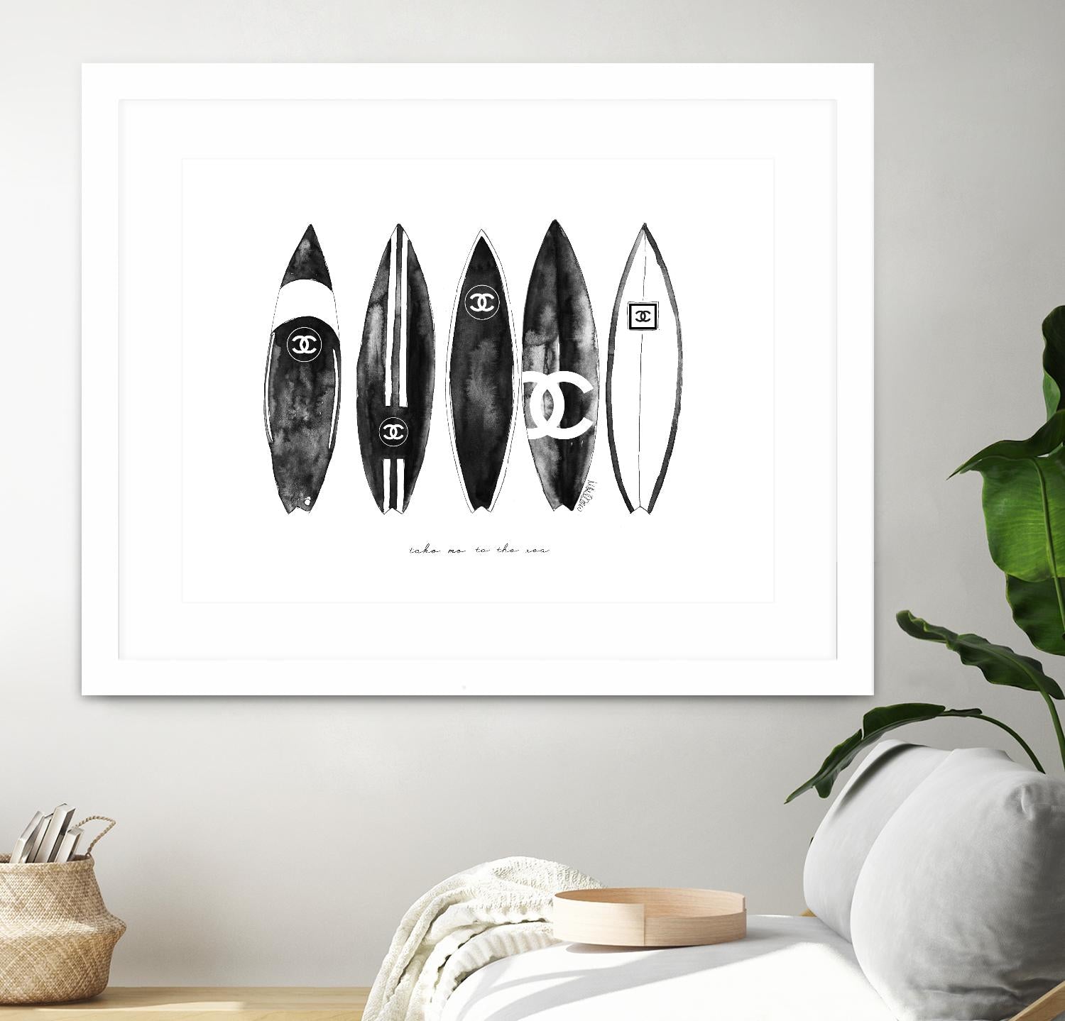 Surf Landscape by Mercedes Lopez Charro on GIANT ART