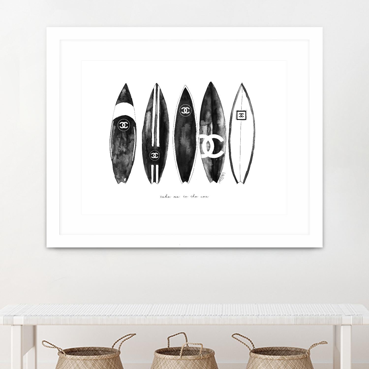 Surf Landscape by Mercedes Lopez Charro on GIANT ART