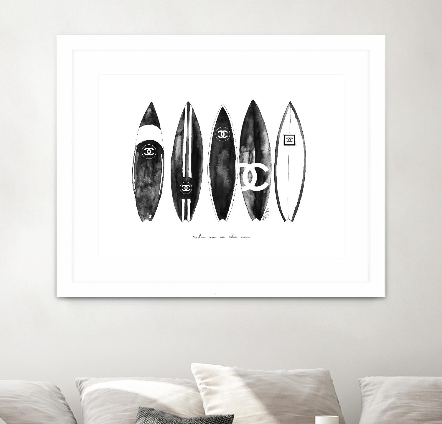 Surf Landscape by Mercedes Lopez Charro on GIANT ART