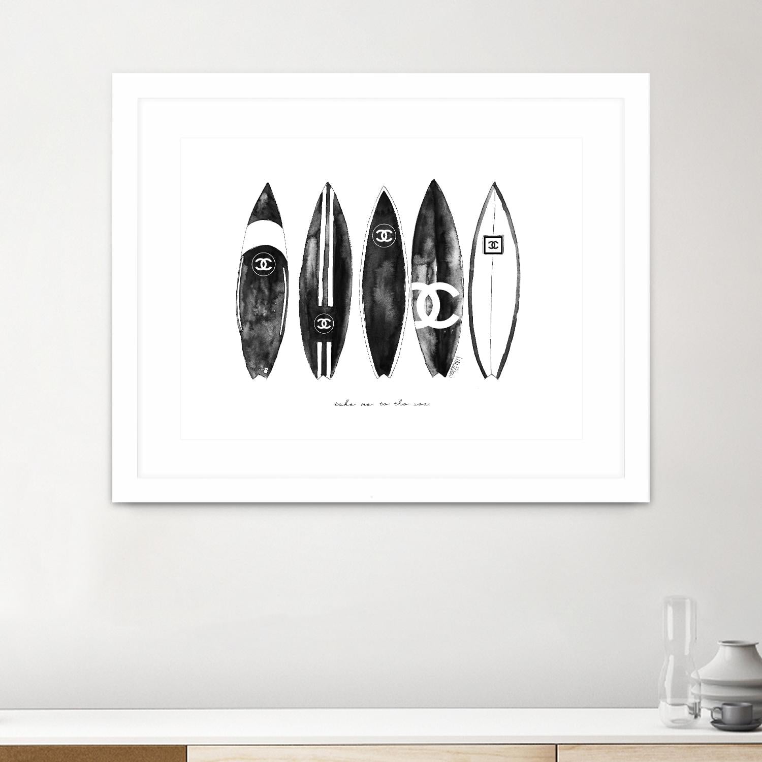 Surf Landscape by Mercedes Lopez Charro on GIANT ART