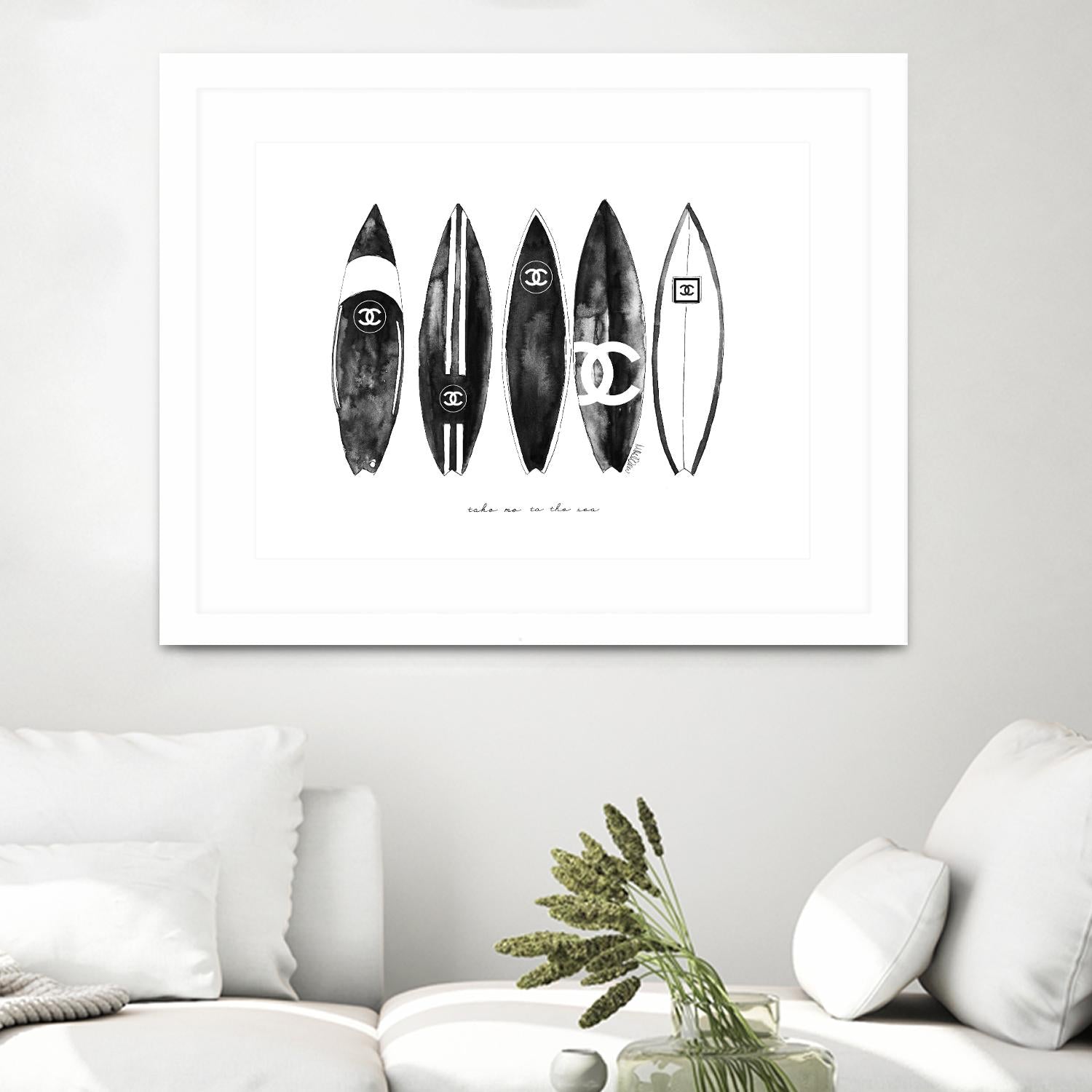 Surf Landscape by Mercedes Lopez Charro on GIANT ART