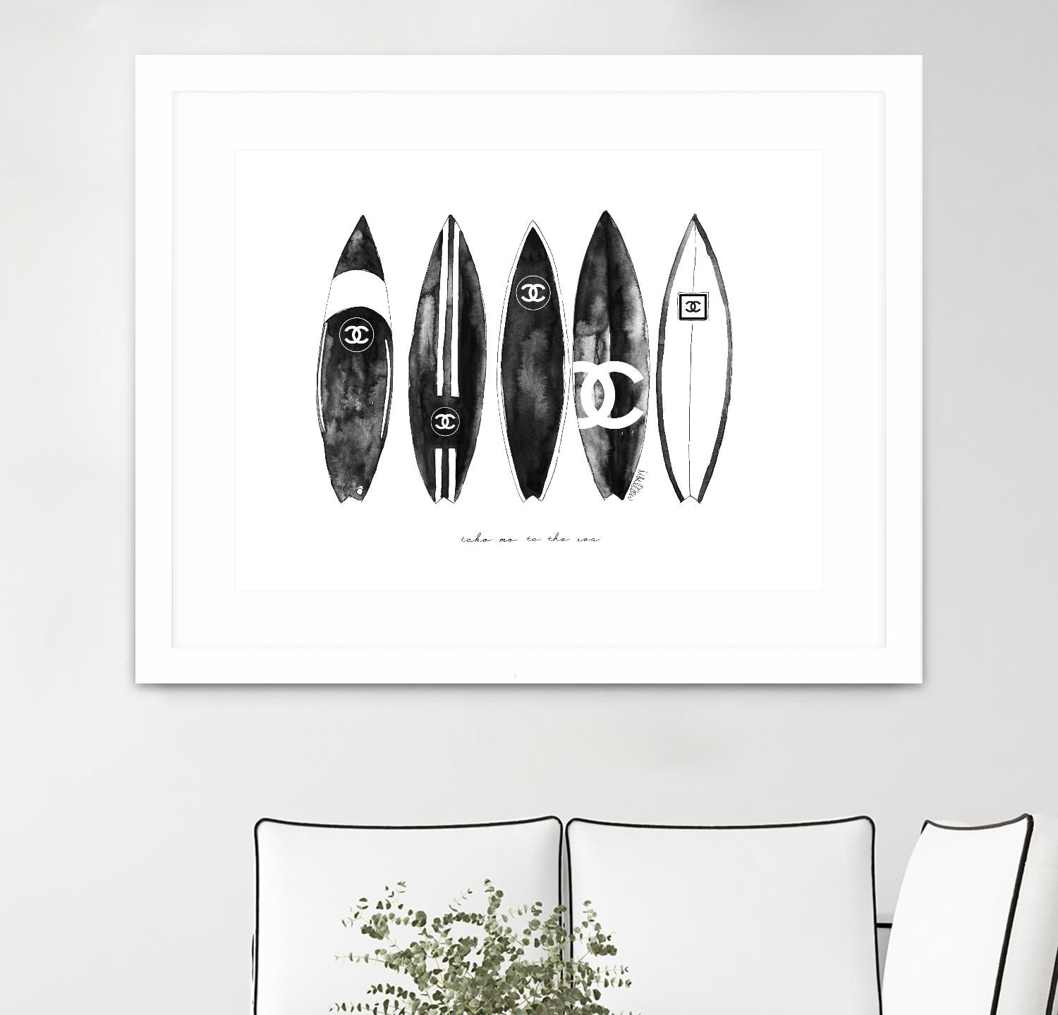 Surf Landscape by Mercedes Lopez Charro on GIANT ART