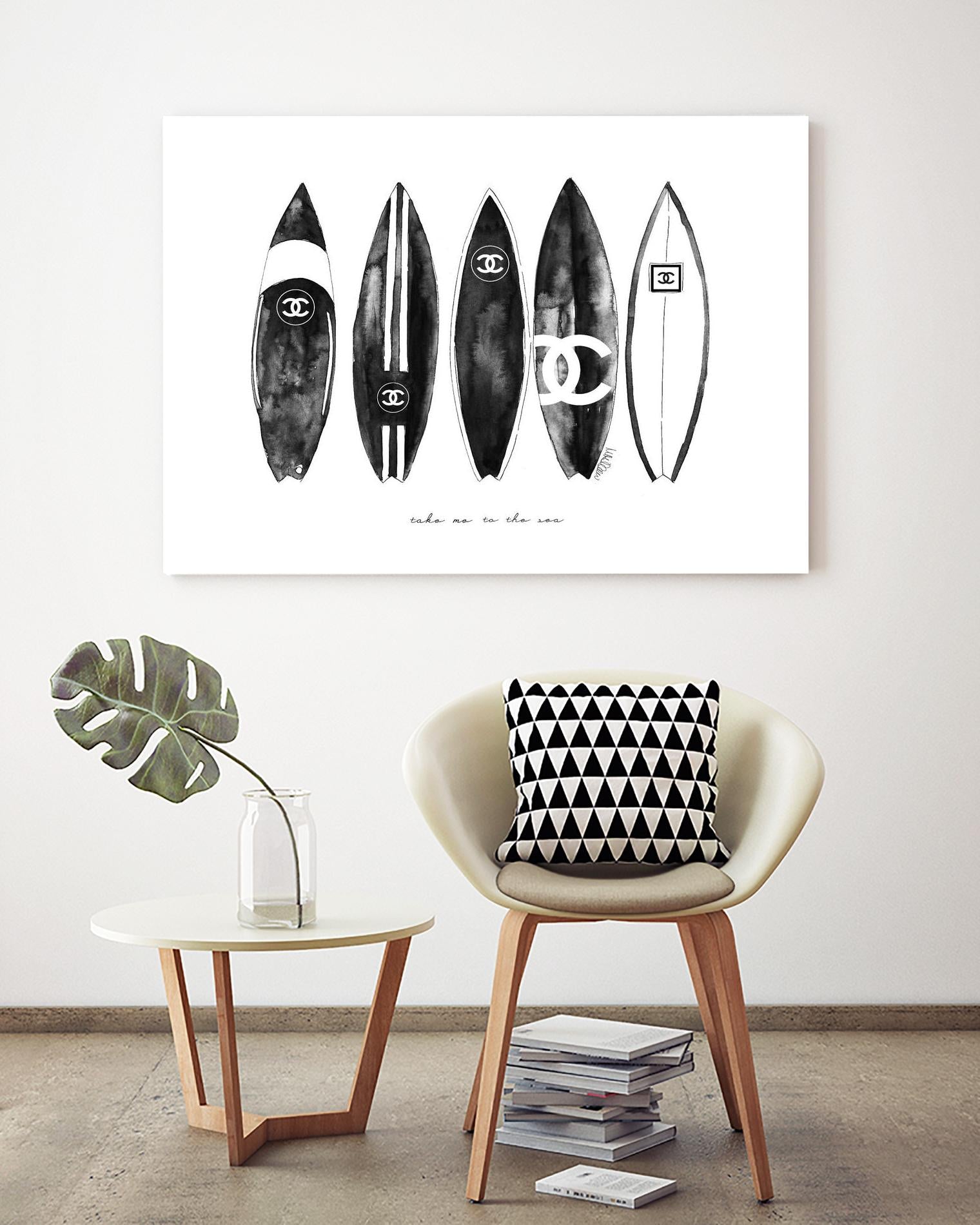 Surf Landscape by Mercedes Lopez Charro on GIANT ART