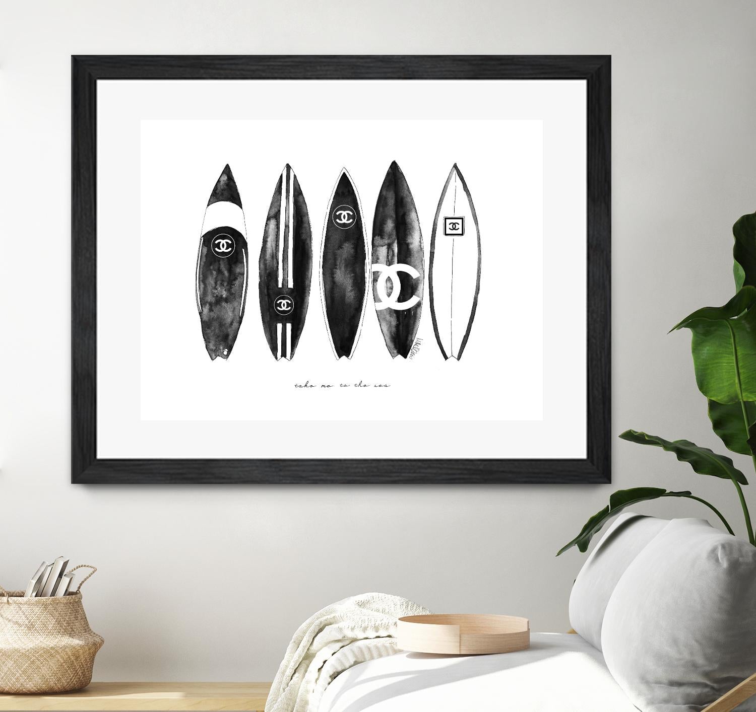 Surf Landscape by Mercedes Lopez Charro on GIANT ART