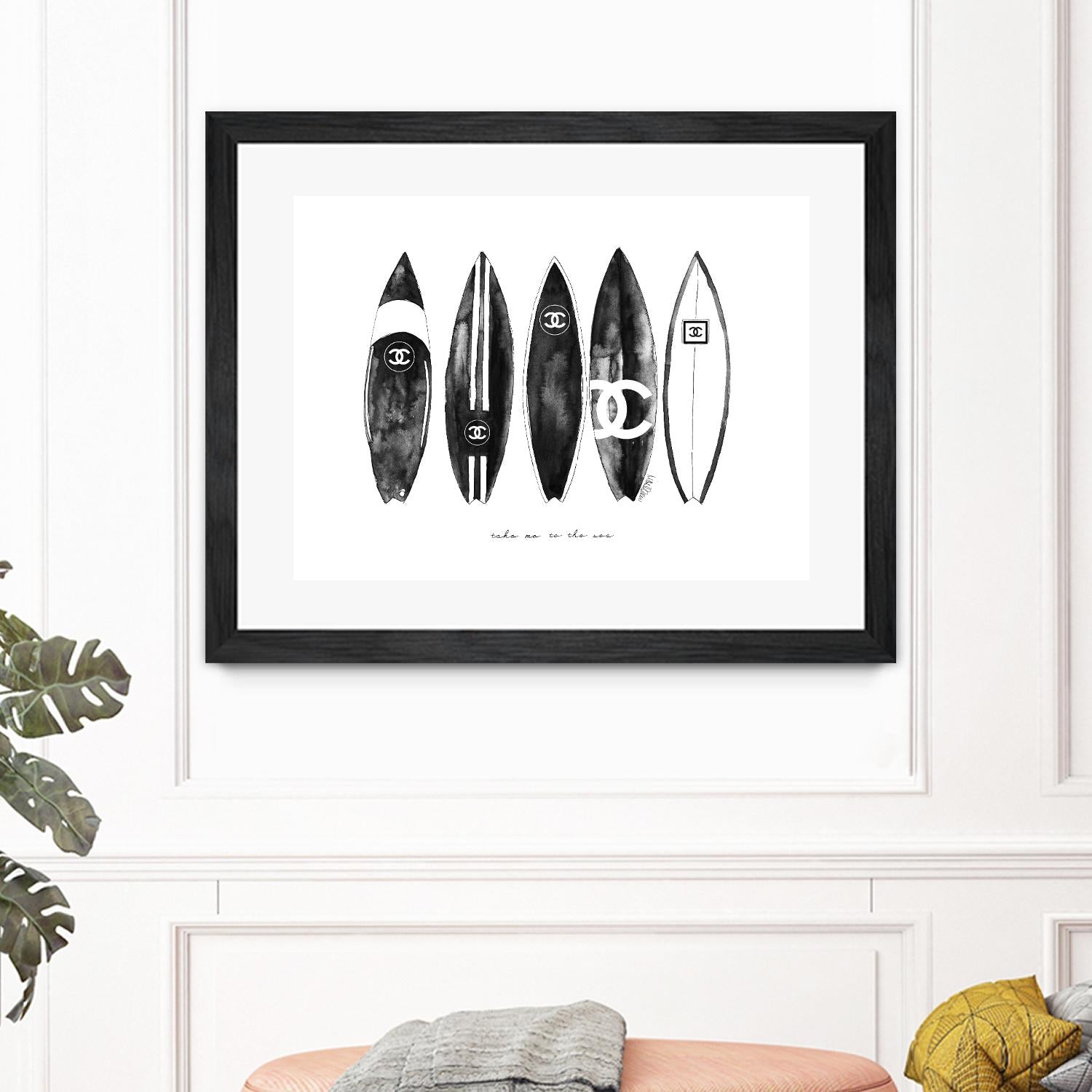 Surf Landscape by Mercedes Lopez Charro on GIANT ART