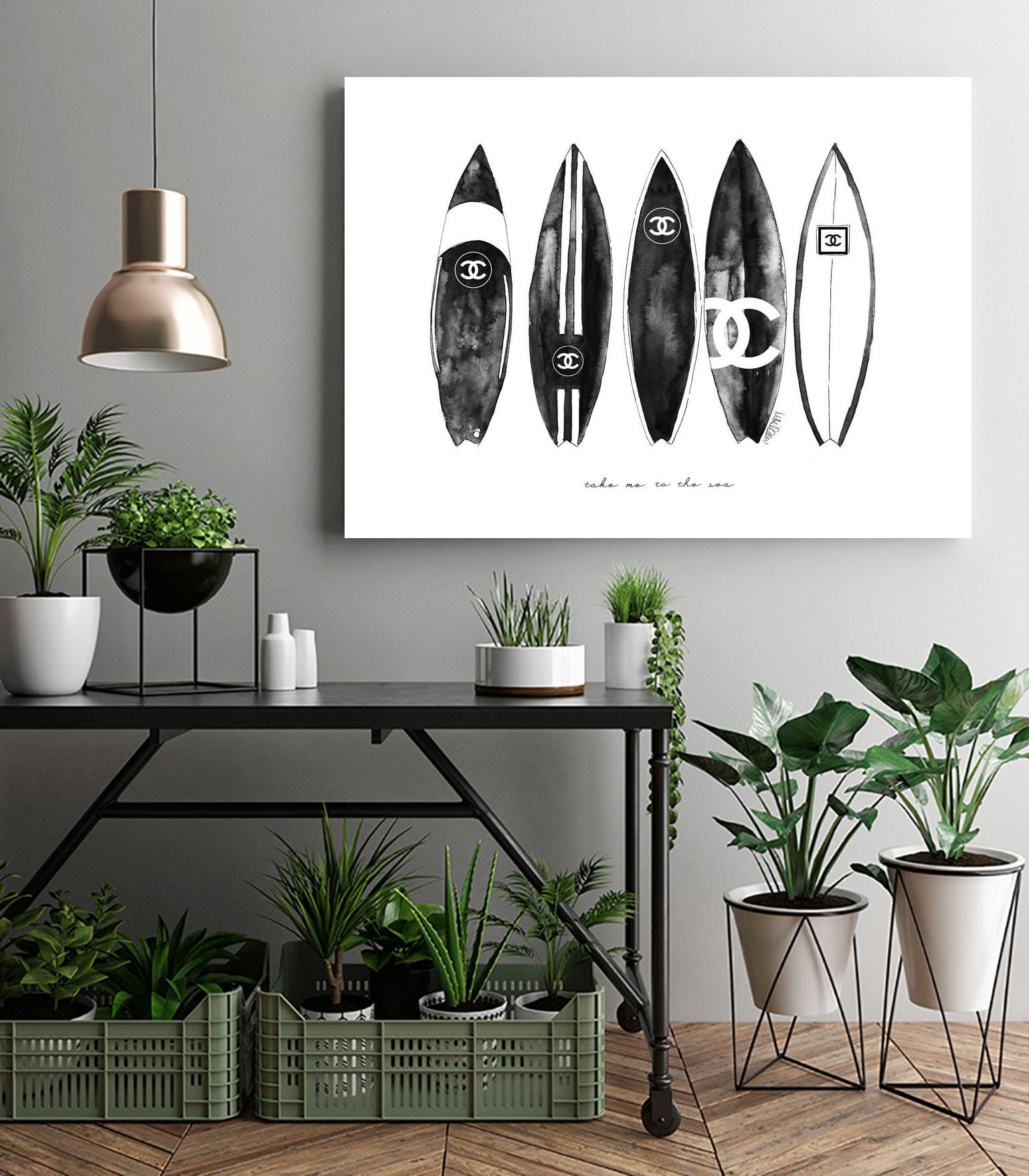 Surf Landscape by Mercedes Lopez Charro on GIANT ART