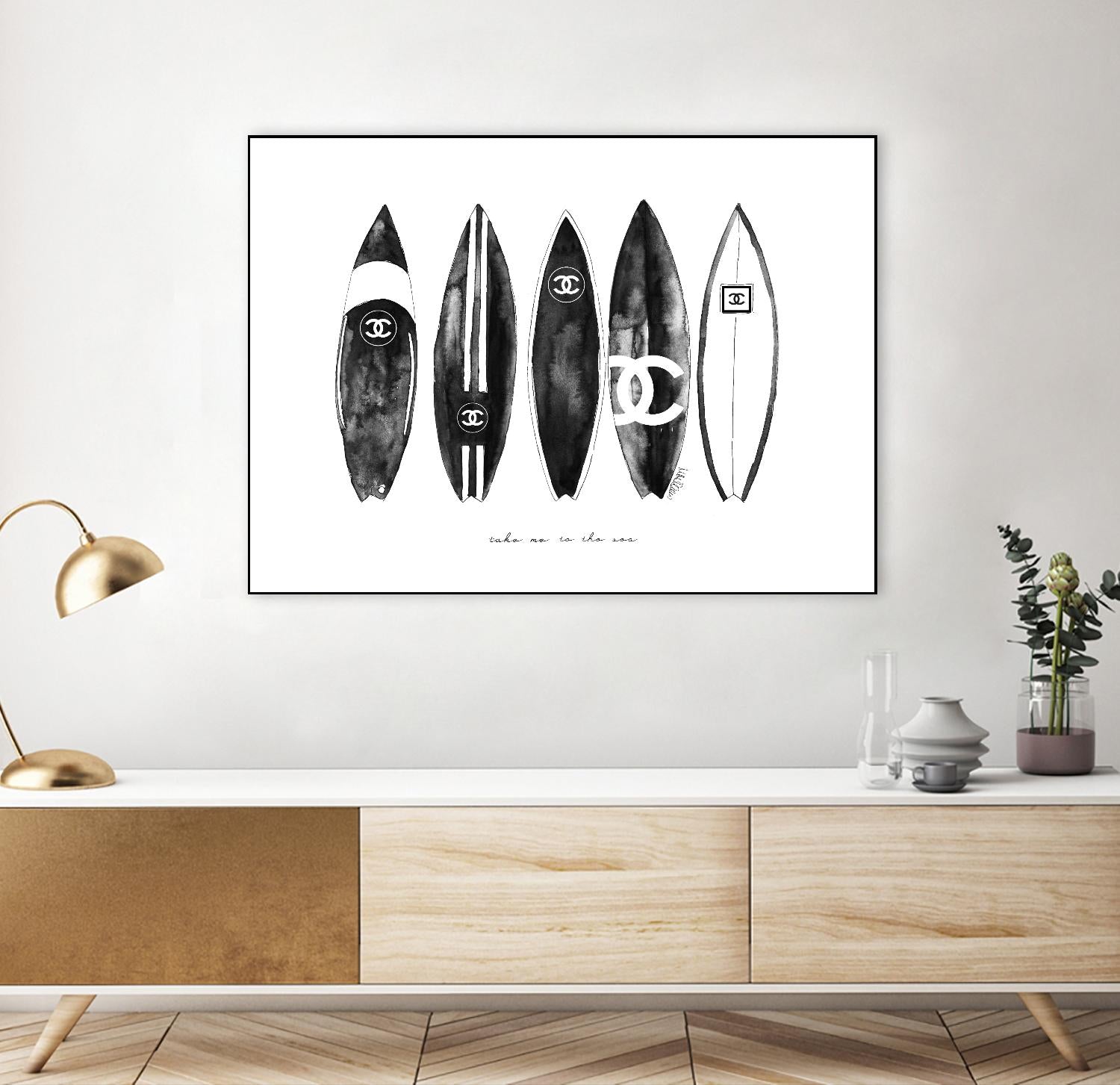 Surf Landscape by Mercedes Lopez Charro on GIANT ART